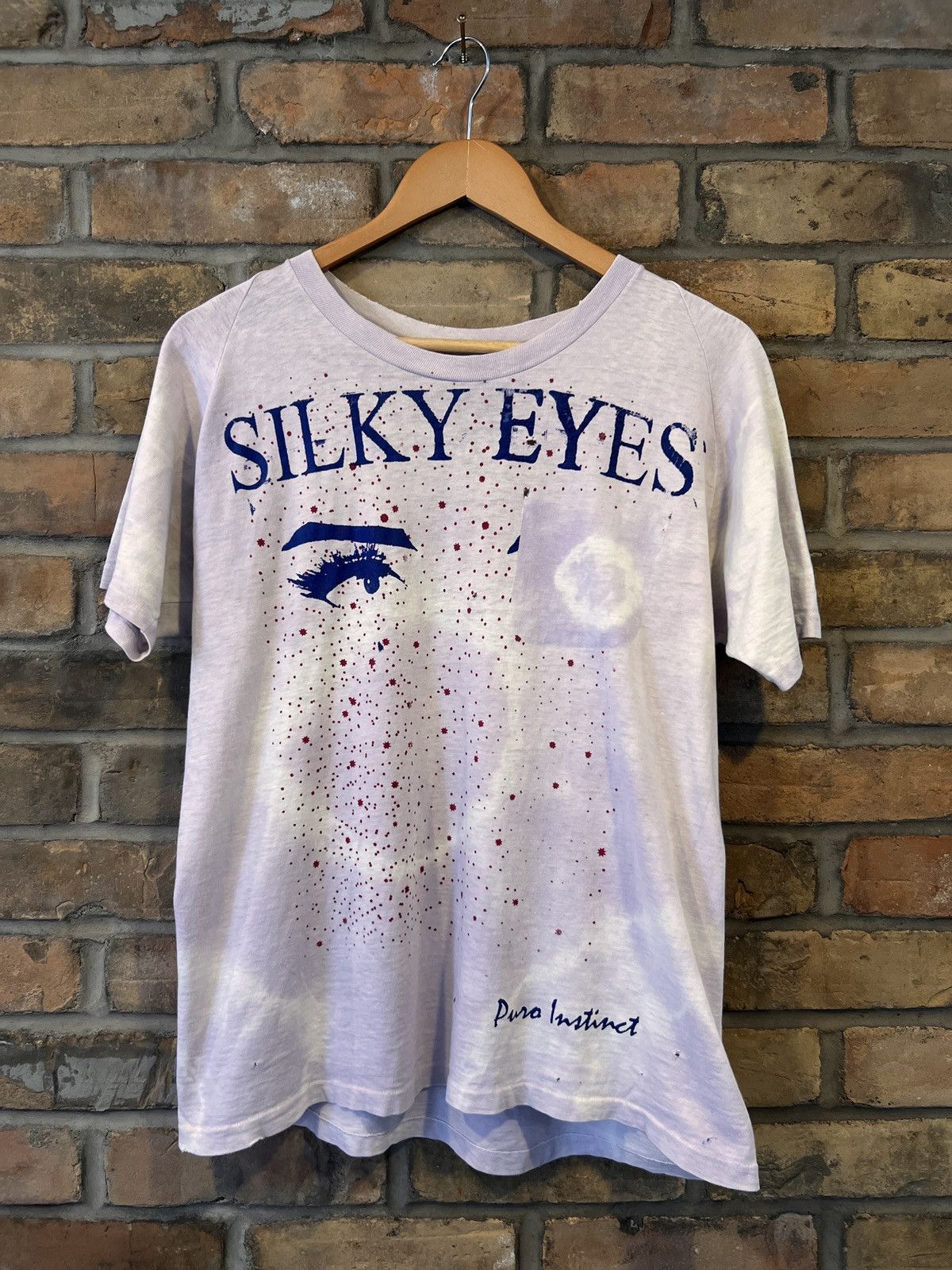 Band Tees Puro Instinct “Silky Eyes” Limited Run T Shirt Size US L / EU 52-54 / 3 - 1 Thumbnail