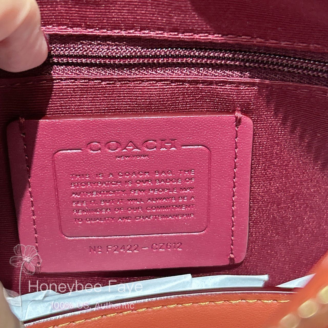 Coach Rowan Satchel Bag In Signature Canvas With Sticker CZ612 Size ONE SIZE - 6 Thumbnail