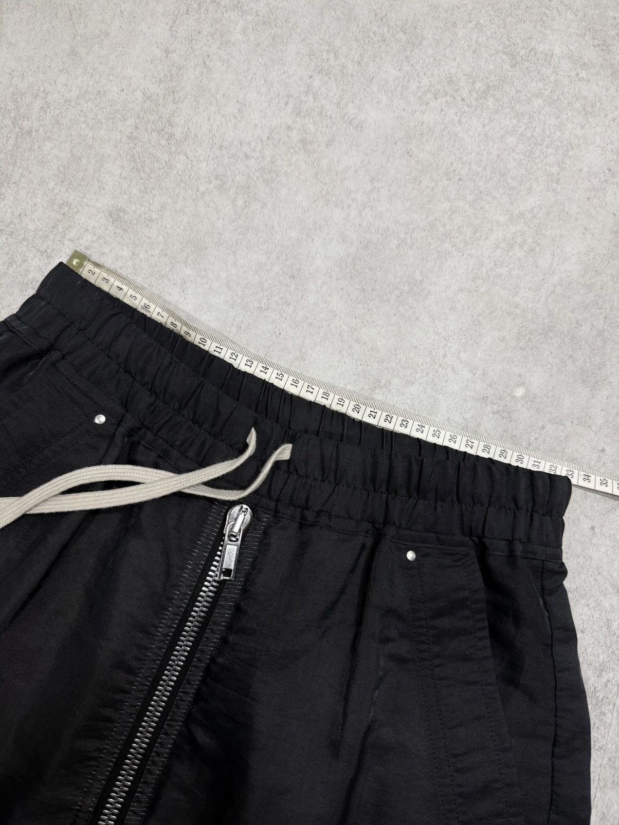 Rick Owens Rick Owens mainline Geth Belas Lido SS24 black Silk / Nylon Size 25" / US 0 / IT 36 - 10 Thumbnail