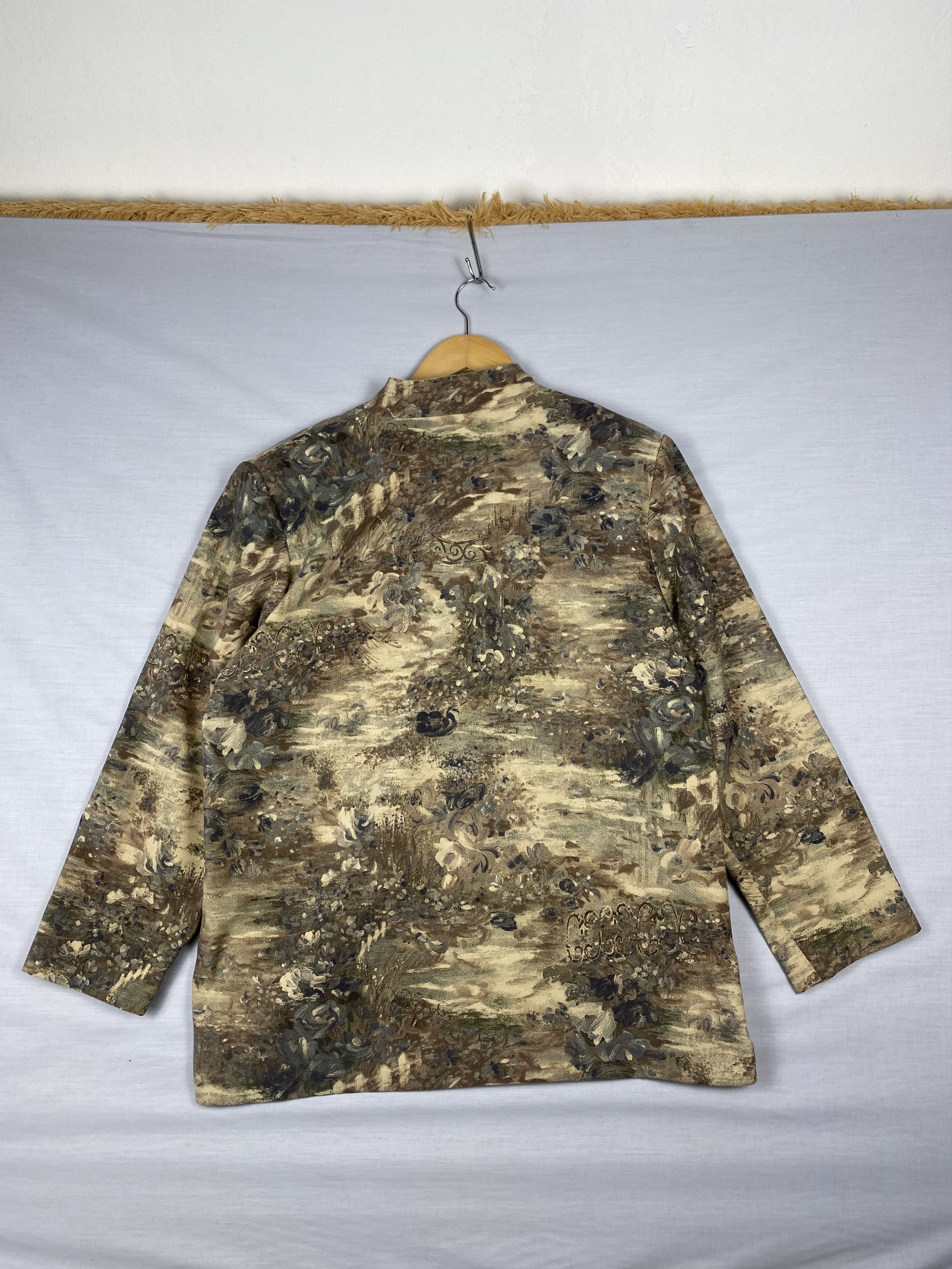 Japanese Brand Vintage Chardonne Long Sleeve Button Up Light Coats Size US L / EU 52-54 / 3 - 3 Thumbnail