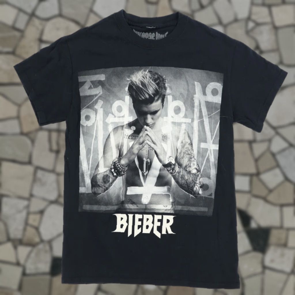 Doublet Justin Beiber Purpose Tour Double Sided Solid T-Shirt Black Men's S Shirt Size US S / EU 44-46 / 1 - 1 Thumbnail