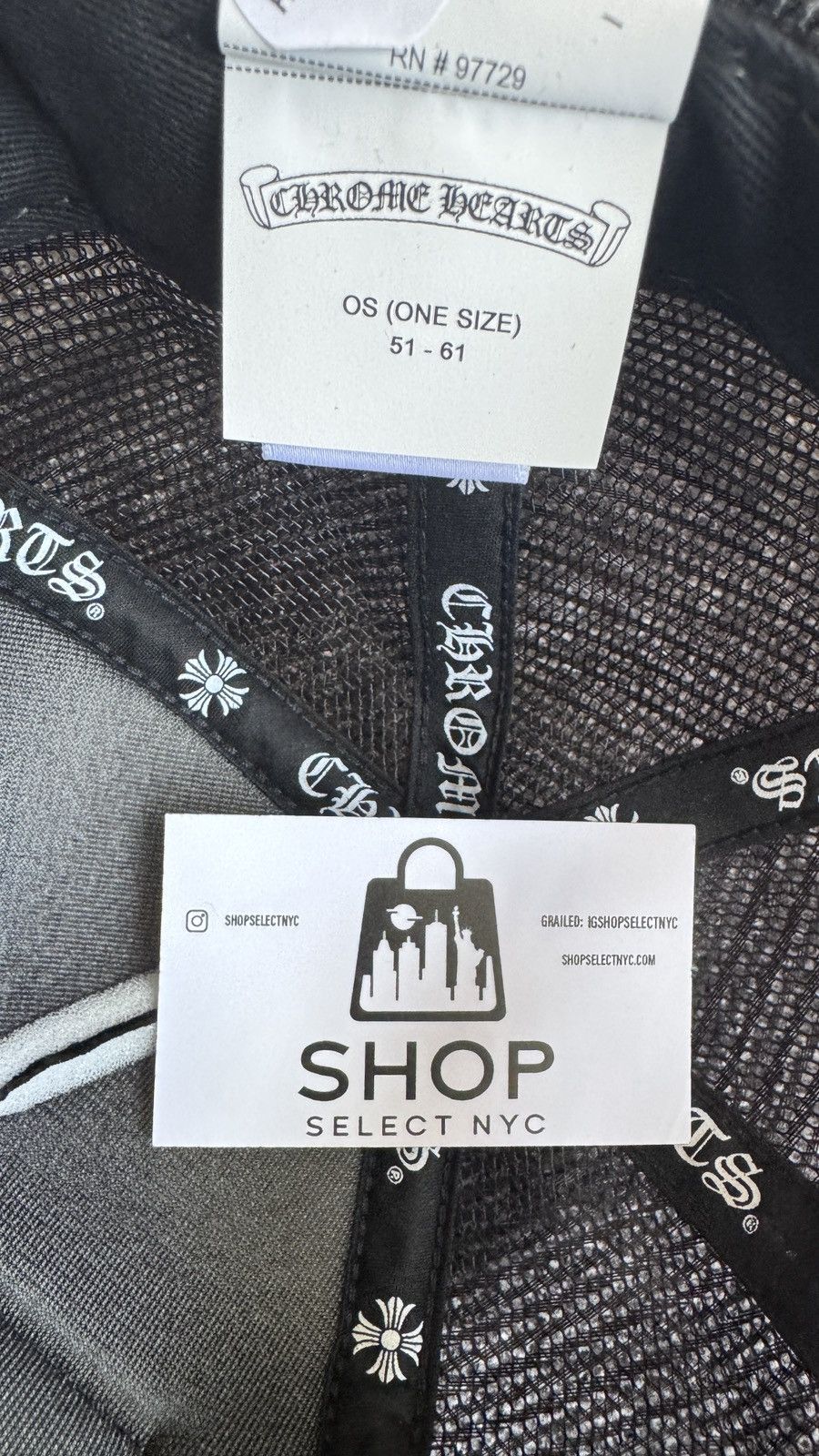 Chrome Hearts BRAND NEW CHROME HEARTS NYC TRUCKER HAT Size ONE SIZE - 2 Thumbnail