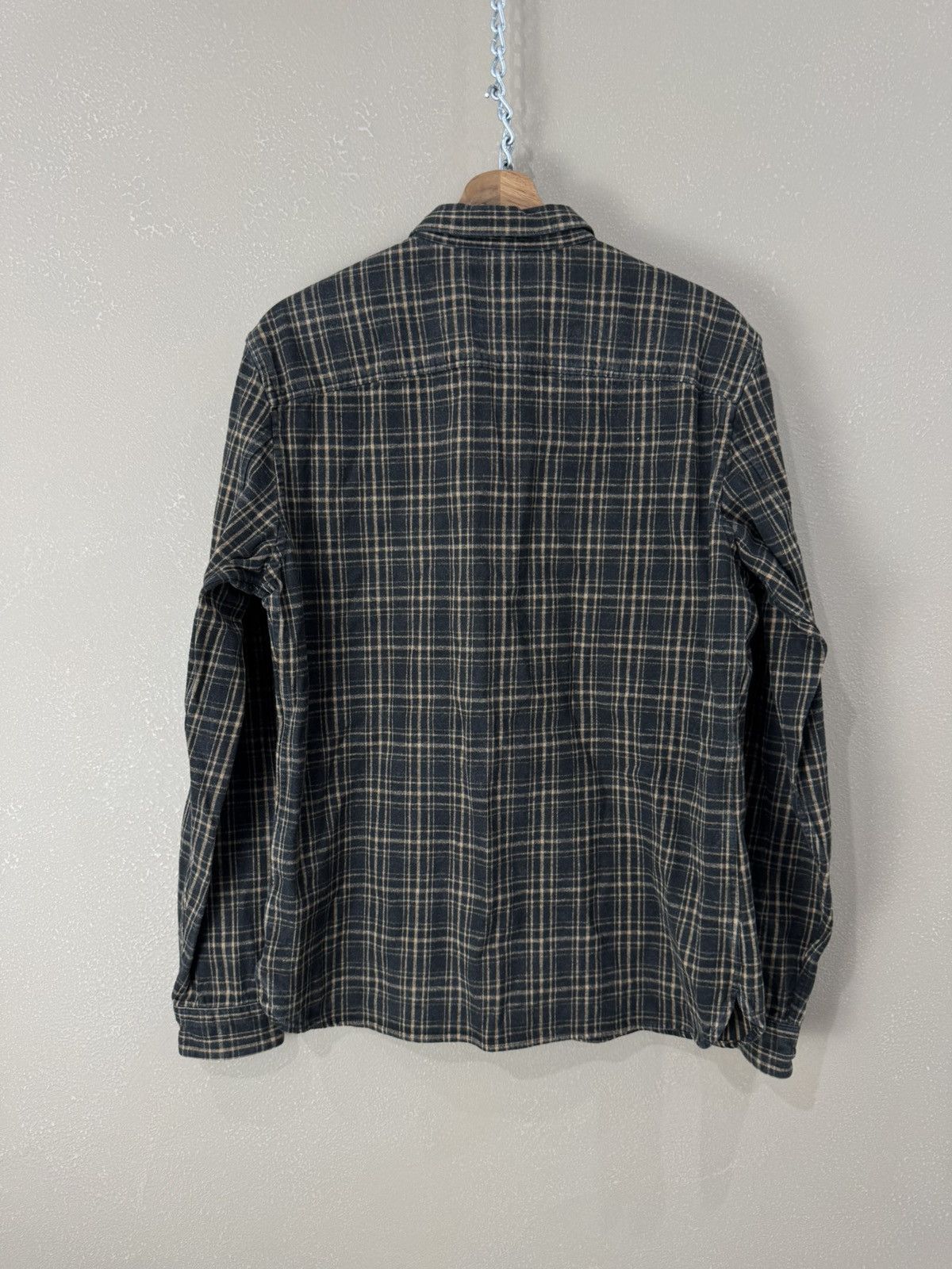 Allsaints Allsaints Flannel Plaid Cedar Long Sleeve Shirt Size US L / EU 52-54 / 3 - 2 Thumbnail