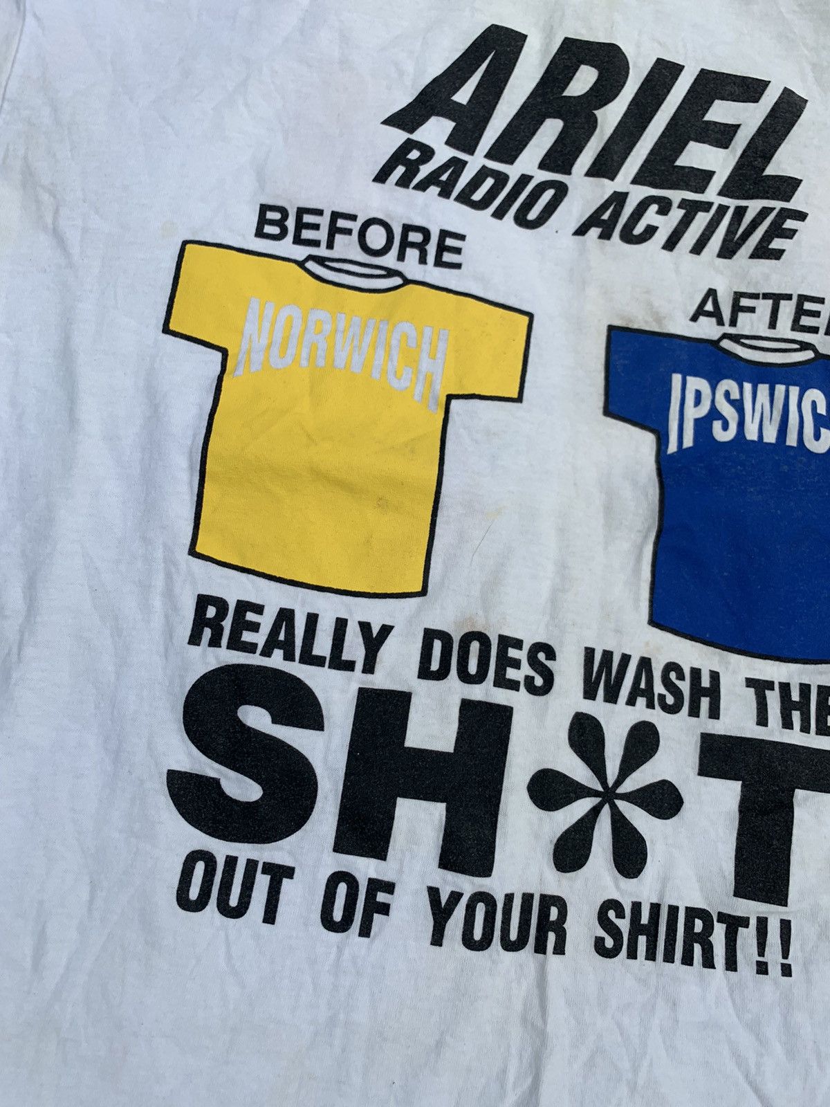 Vintage Vintage 90s Beavis and Butthead Ipswich Norwich Kiss my Ass Size US XL / EU 56 / 4 - 9 Thumbnail