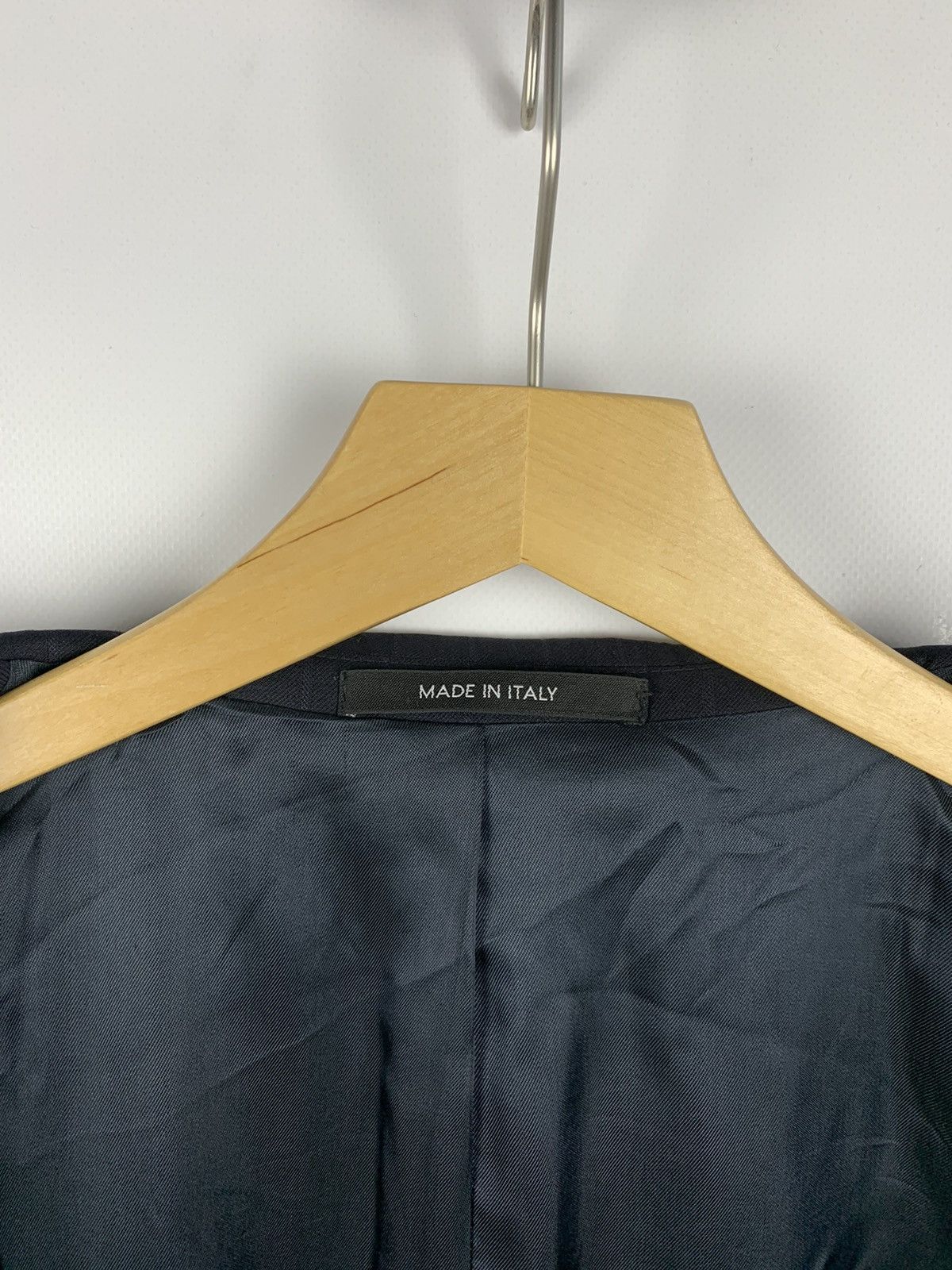 Ermenegildo Zegna Ermenegildo Zegna Wool Blazer Jacket Men’s Size 44R Blue Top Size 44R - 12 Thumbnail
