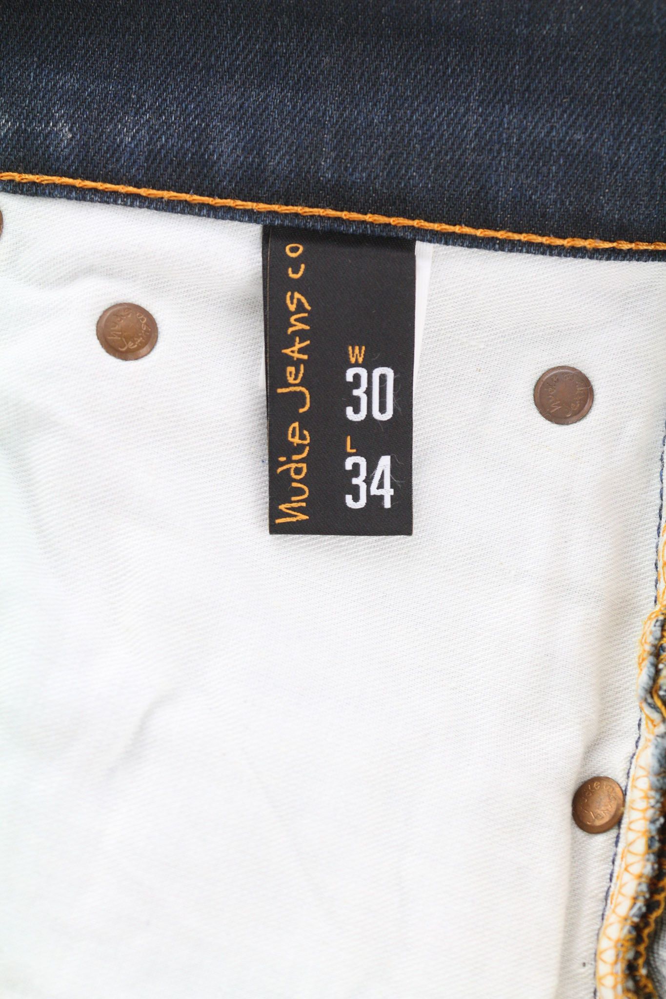Nudie Jeans THIN FINN GREY AUTHENTIQUE USED W30/L34 Denim Jeans 80419 Size US 30 / EU 46 - 7 Thumbnail