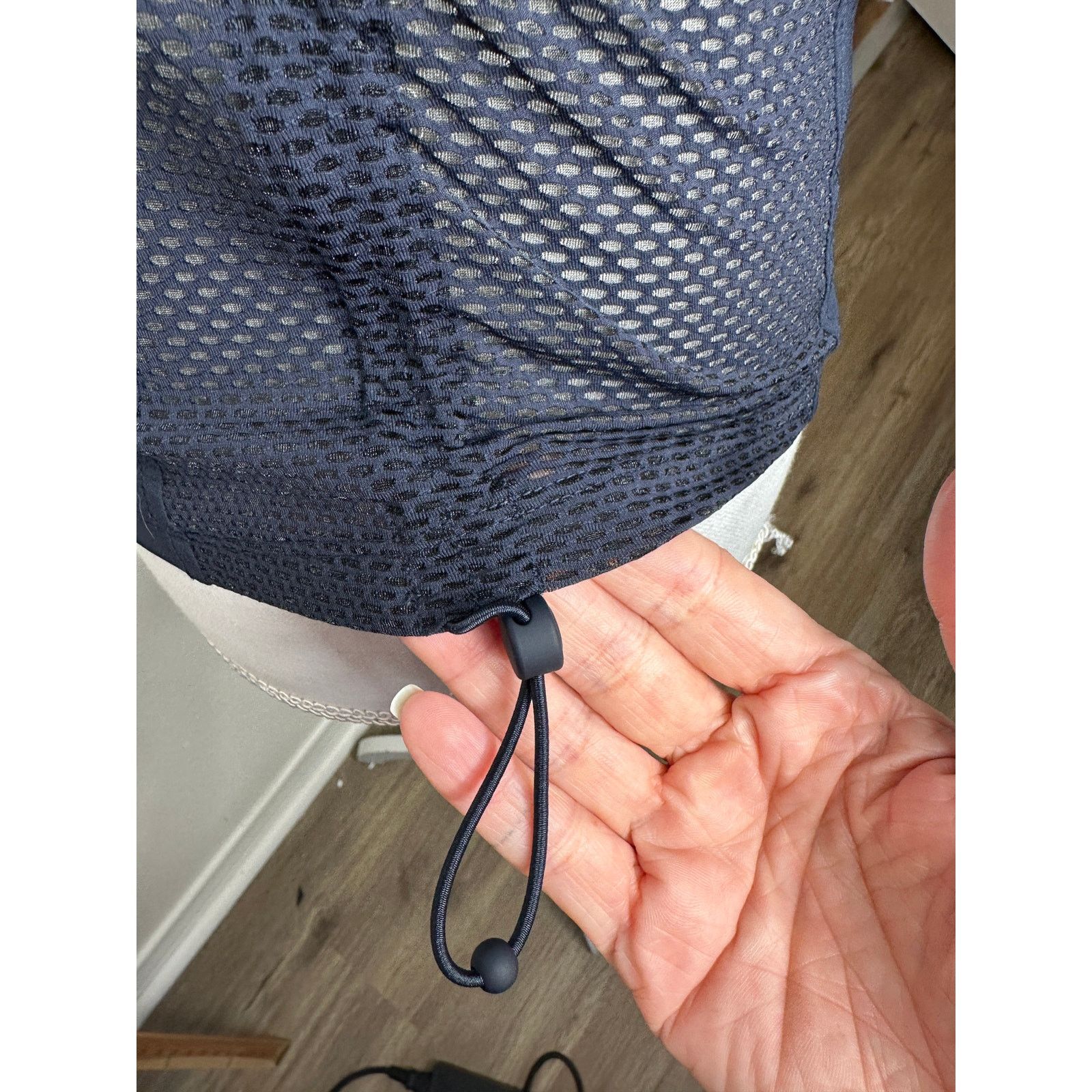 Athleta Athleta Navy Blue Mesh Racerback Tank Top XXS Size XXS / US 00 / IT 34 - 7 Thumbnail