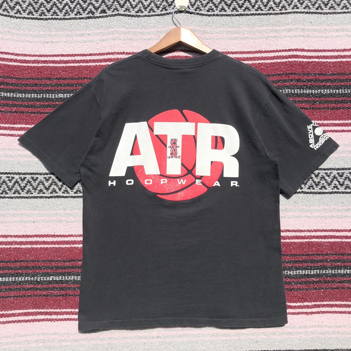 Above the Rim × NBA × Vintage Vintage 90s Above The Rim Hoopwear Tee SunFaded Size US L / EU 52-54 / 3 - 1 Thumbnail