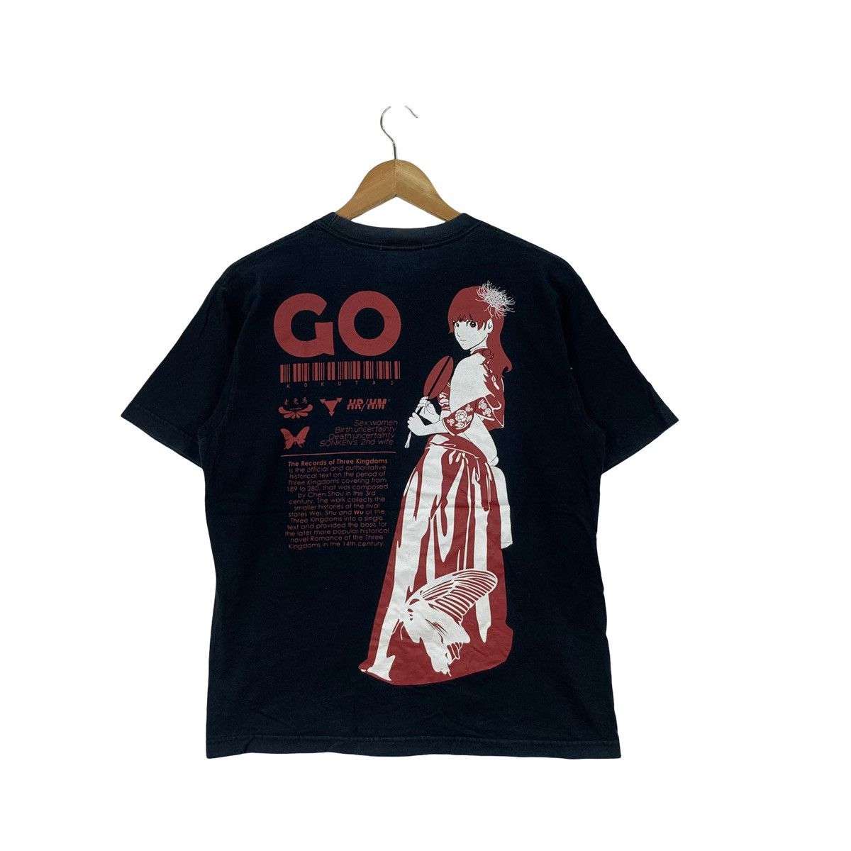 Anime ANIME SEKITOBA JAPAN 3 Kingdoms Tales Manga Tee Shirt Top Size US M / EU 48-50 / 2 - 1 Thumbnail