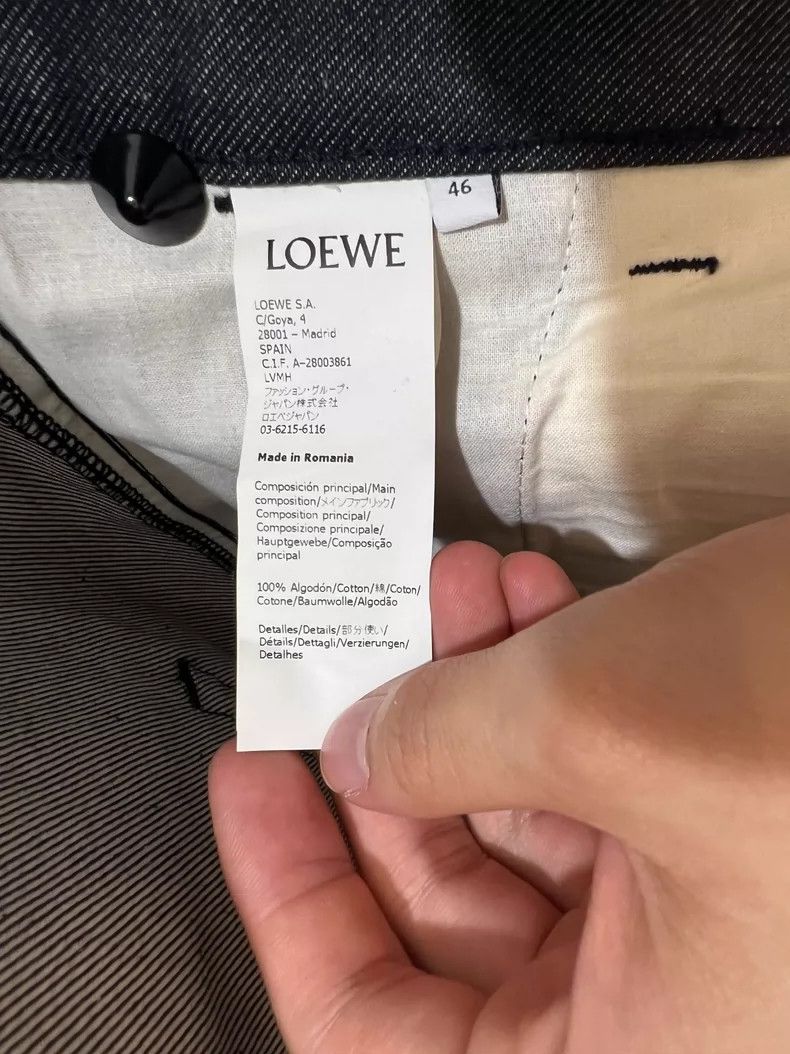 Loewe loewe Cuffed jeans 2506-Nextarrow Size US 30 / EU 46 - 5 Thumbnail