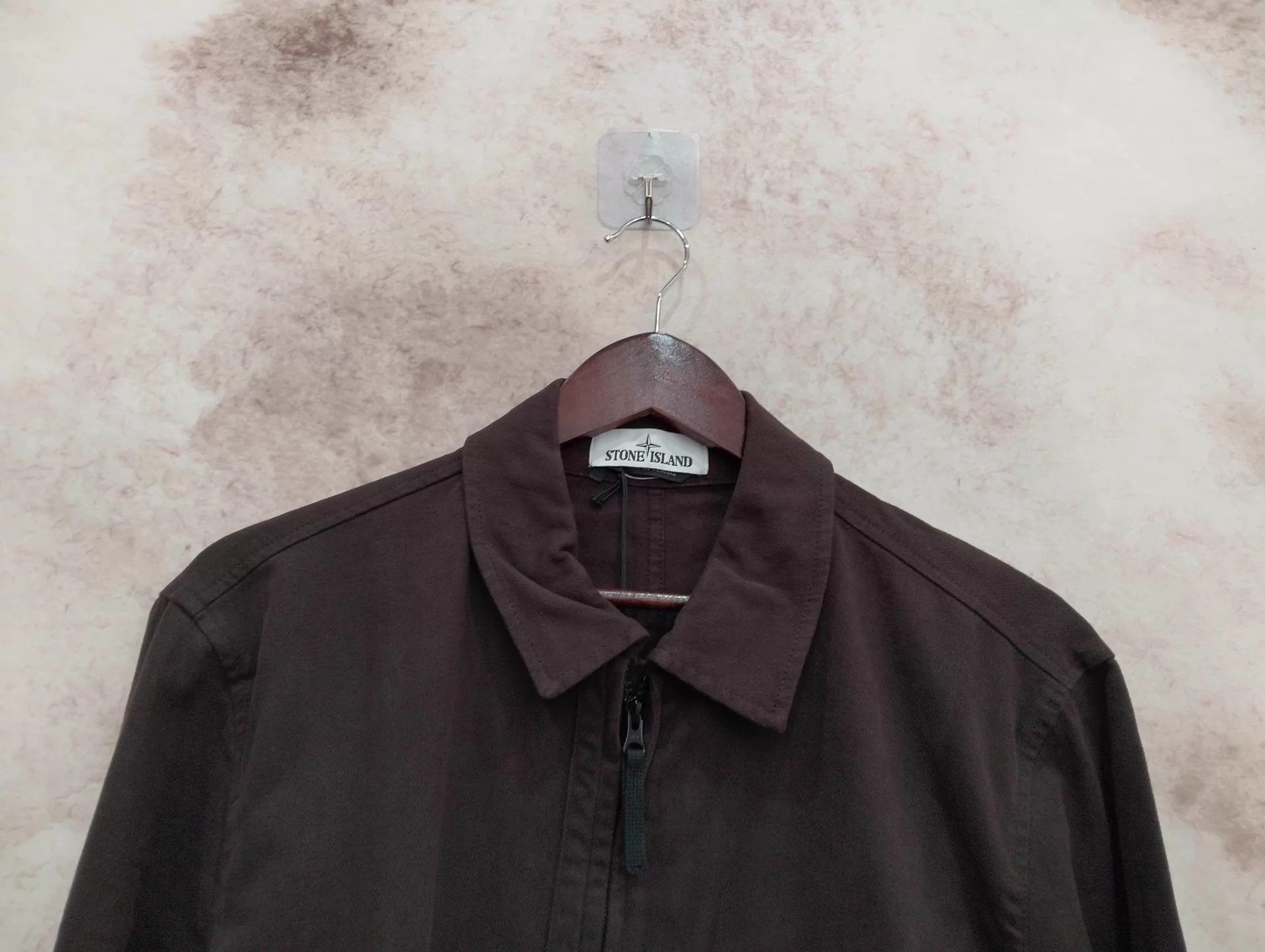Stone Island STONE ISLAND Solid Casual Pocket Collared Jacket M Size US M / EU 48-50 / 2 - 3 Thumbnail