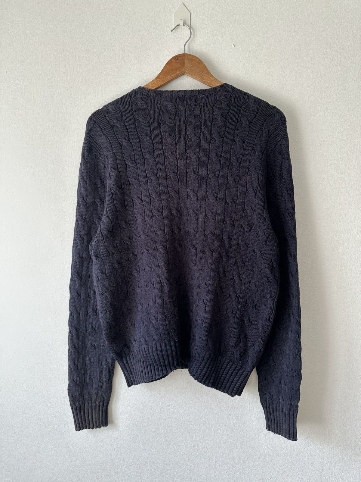 Polo Ralph Lauren Polo Ralph Lauren Cable Knit Small Pony Size US L / EU 52-54 / 3 - 4 Thumbnail