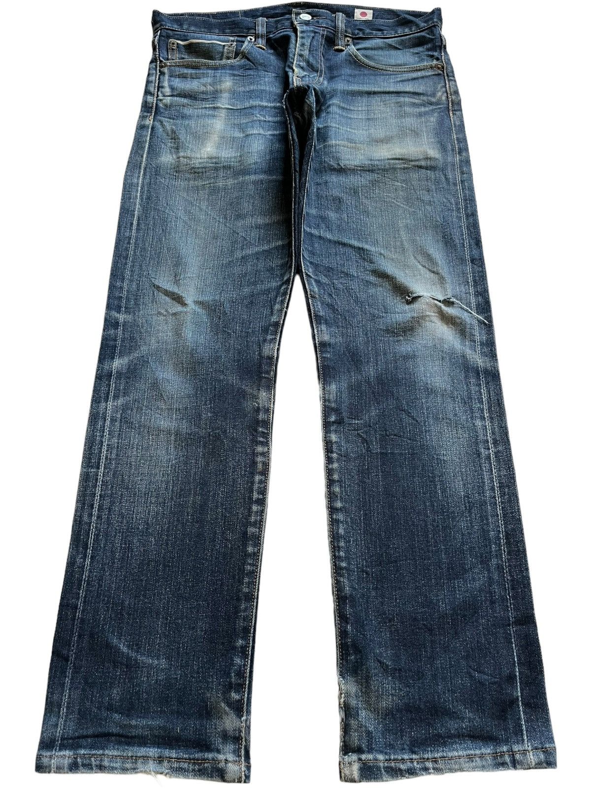 Levi's × Levi's Vintage Clothing Vintage 2006 Levis 511 Japan Selvedge Mudwash Slim Fit Jeans Size US 33 - 2 Thumbnail