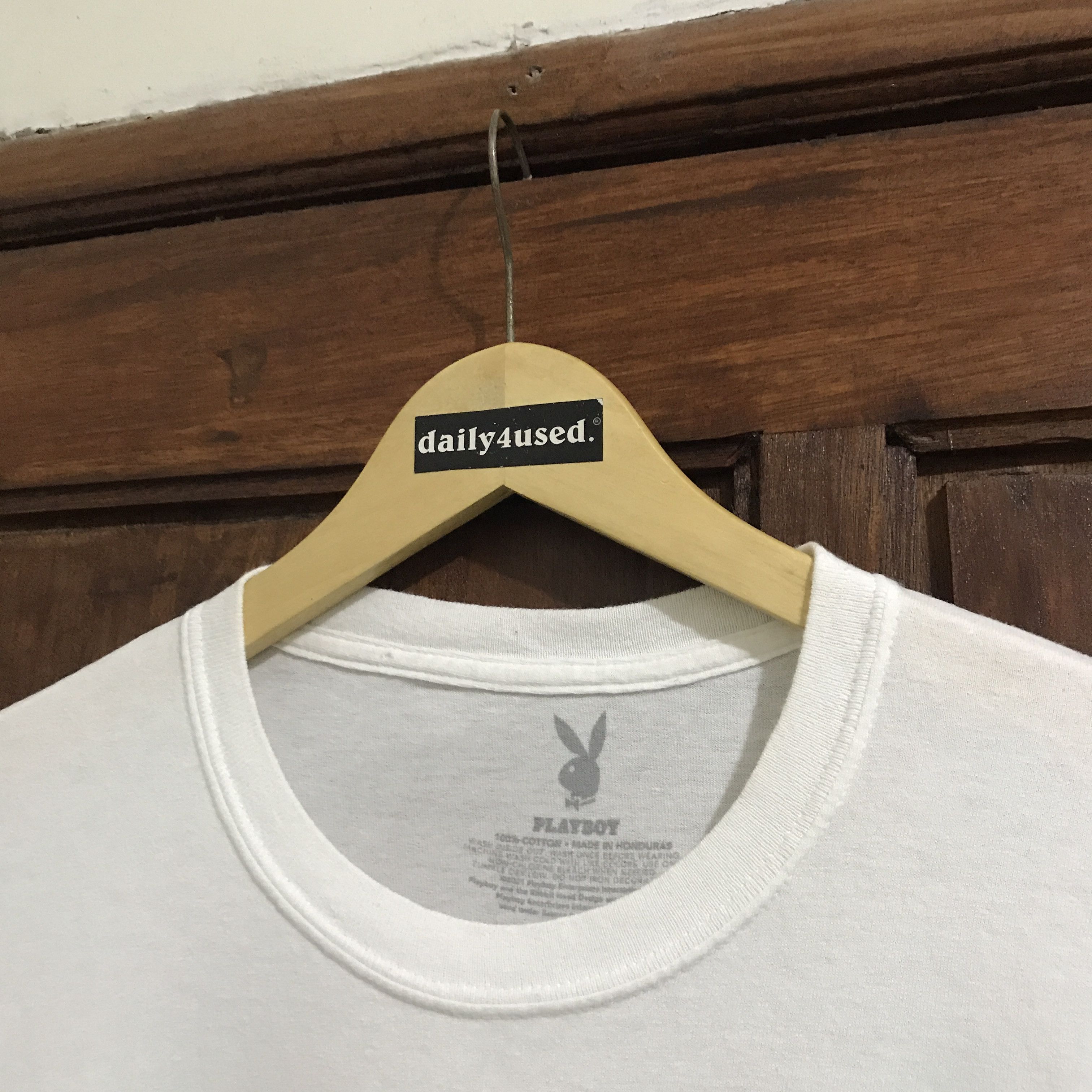Playboy Playboy Bunny Big Logo T Shirt Size US XL / EU 56 / 4 - 4 Thumbnail