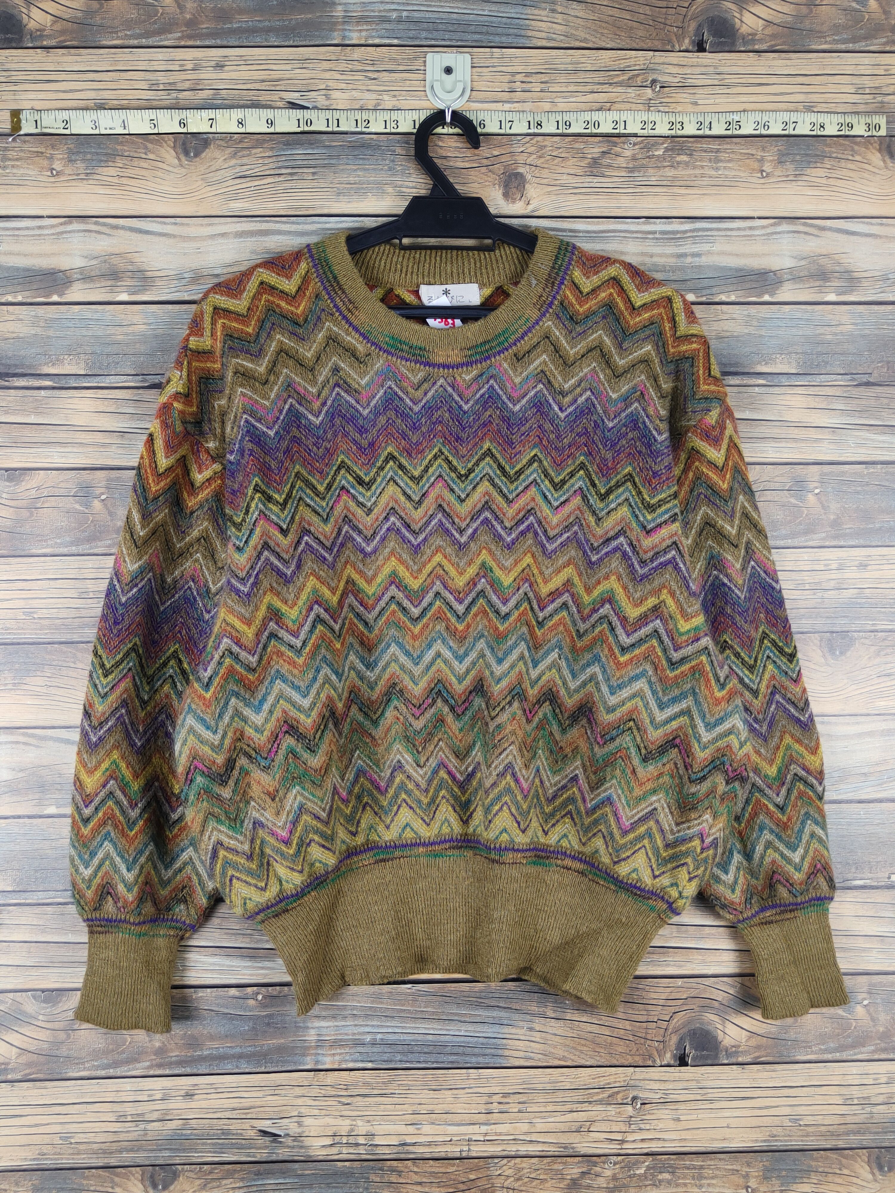 Japanese Brand Japanese Brand art vintage Knitwear Sweatshirts #W1363 Size US M / EU 48-50 / 2 - 1 Thumbnail