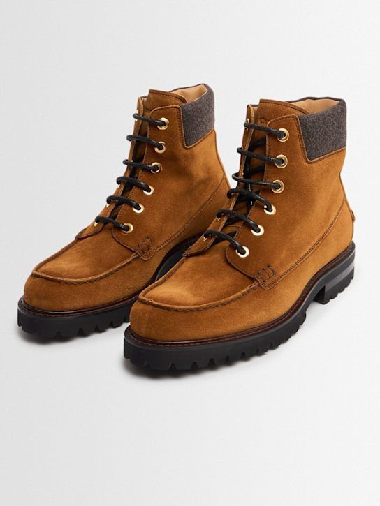 Church's os11x0226 Padstow Suede Boots In Brown Size US 13 / EU 46 - 2 Thumbnail