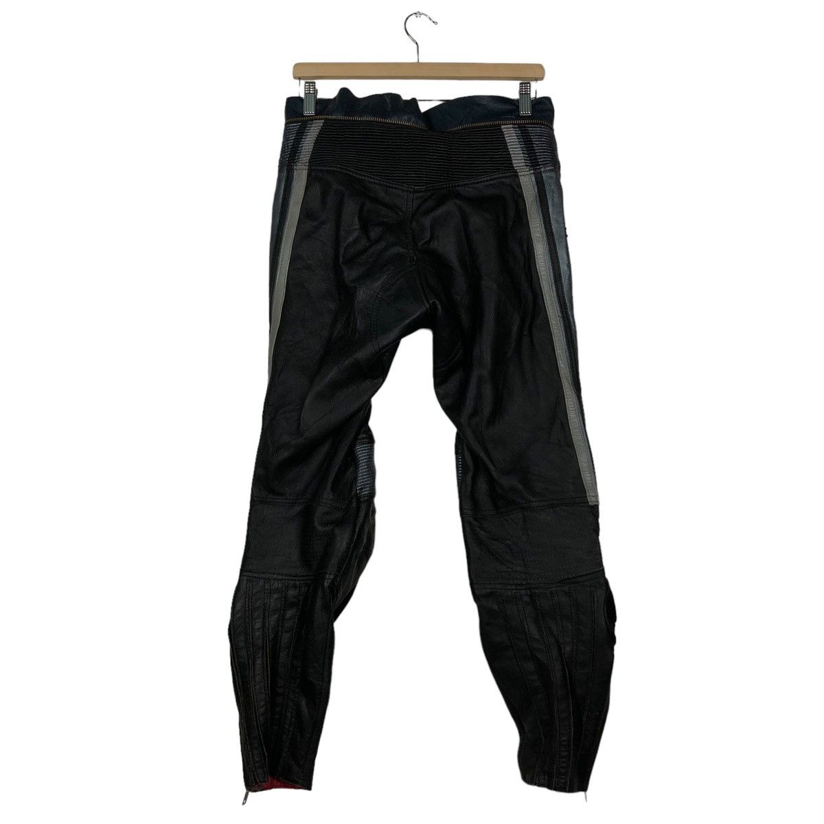 Kadoya 🔥VINTAGE GENUINE LEATHER PANTS MOTORCROSS SPAZZIO Size US 30 / EU 46 - 10 Thumbnail