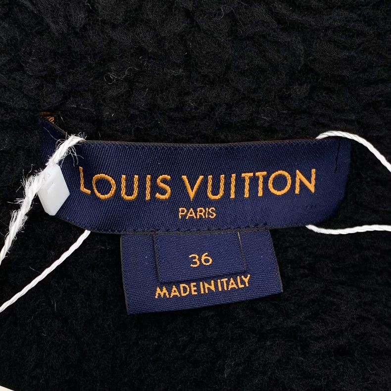 Louis Vuitton Louis Vuitton Black Fur Collar Cow Leather Waist Jacket Size XS / US 0-2 / IT 36-38 - 5 Thumbnail