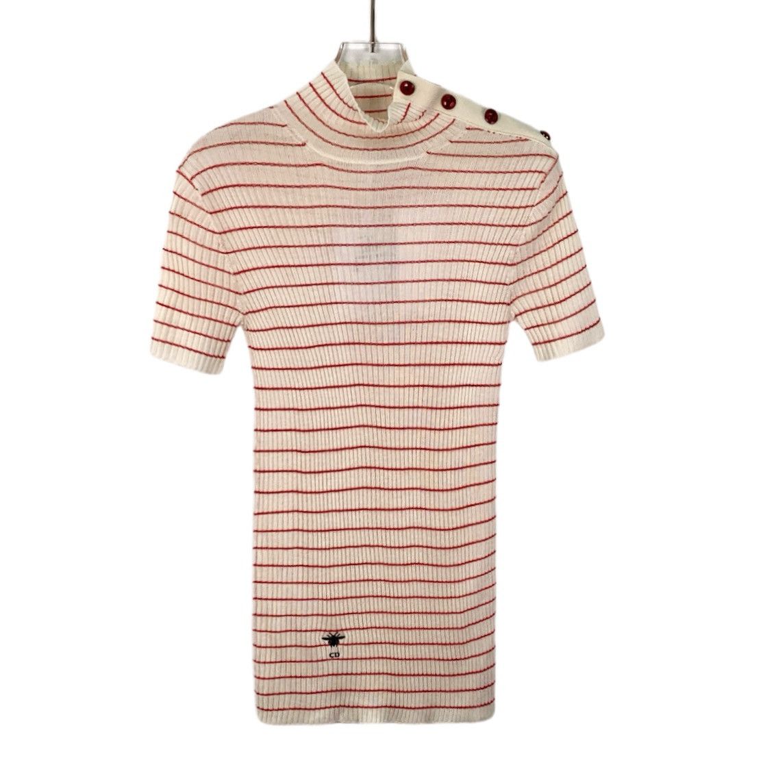 Dior Dior Colorblocked Striped Cashmere Knit Sweatshirt Size S / US 4 / IT 40 - 1 Thumbnail