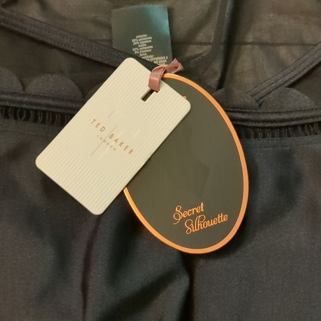 Ted Baker Ted baker secret silhouette scallop mesh swimsuit sz 32 A/B Size ONE SIZE - 6 Thumbnail