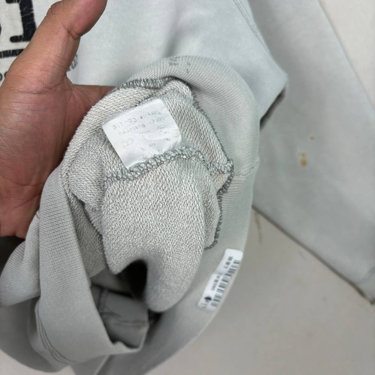 Vintage Thrashed Vtg 90s Polo Mate Sports Club Sun Faded Sweatshirt Size US L / EU 52-54 / 3 - 7 Thumbnail