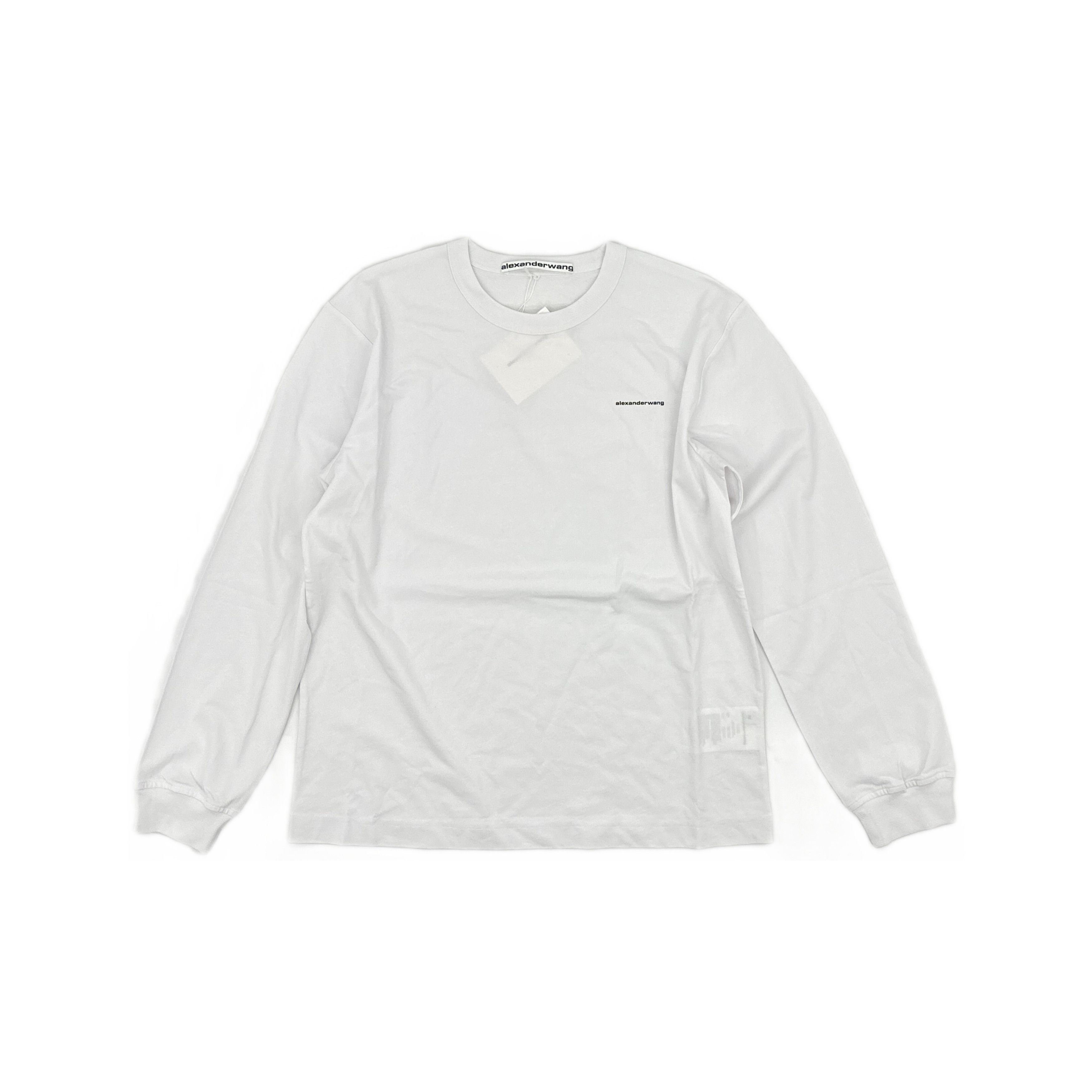 Alexander Wang Alexander Wang Logo Long Sleeve T-Shirt Size M Size US M / EU 48-50 / 2 - 1 Thumbnail