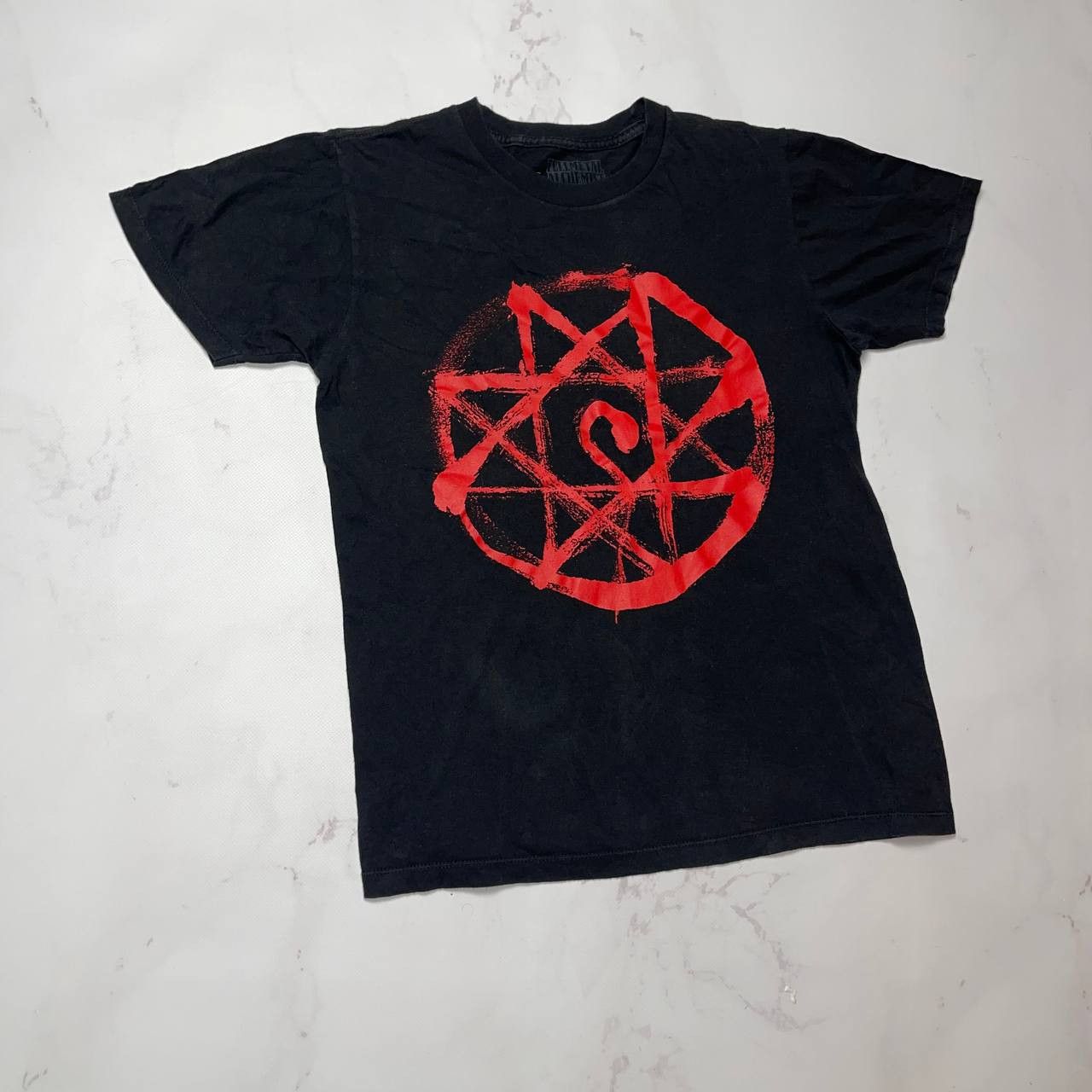 Vintage Fullmetal Alchemist Mens Bloodmark Blood Seal Symbol Manga Size US S / EU 44-46 / 1 - 2 Thumbnail