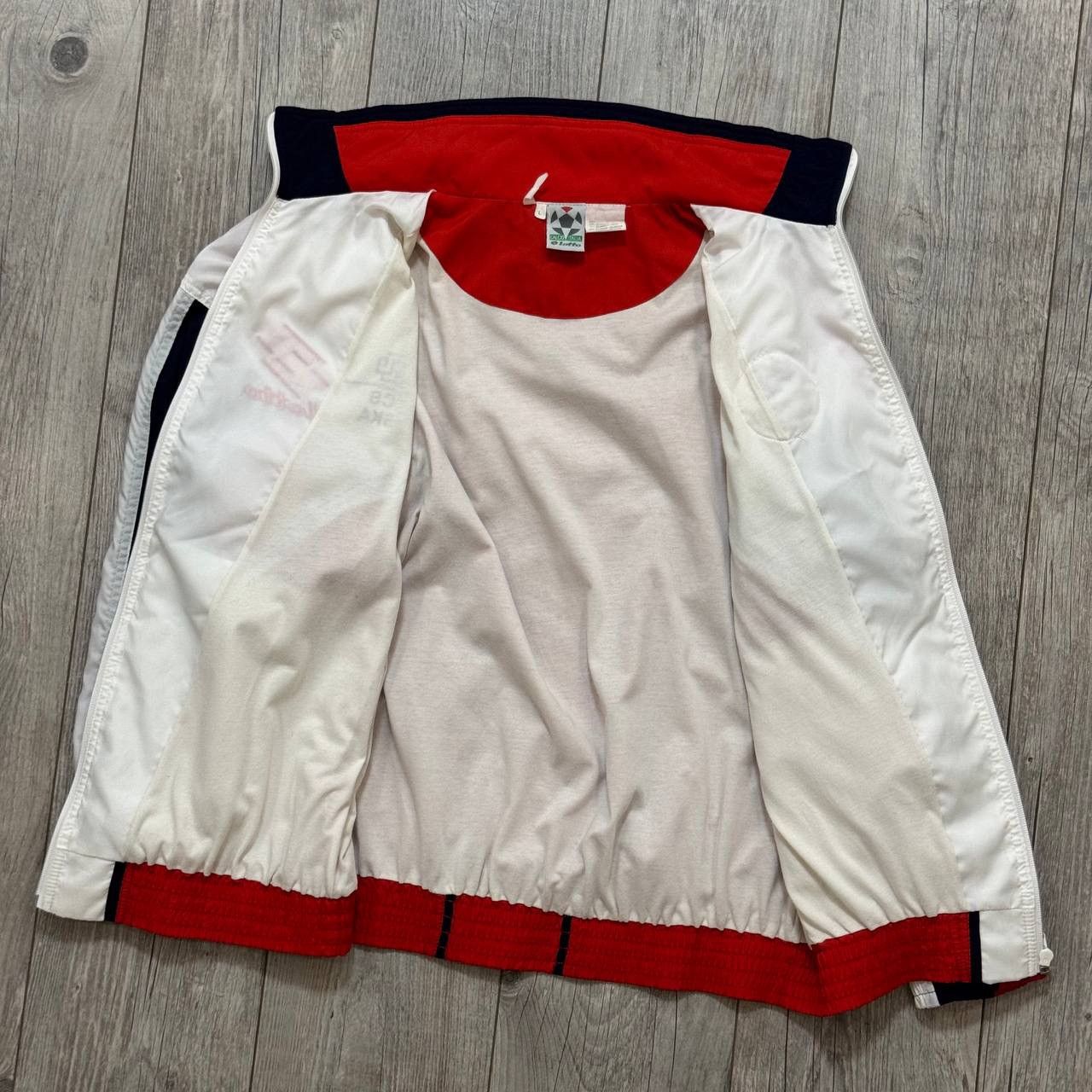 Lotto Sport × Vintage Vintage 1994-96 Switzerland Lotto Player Issue Track Jacket Size US L / EU 52-54 / 3 - 5 Thumbnail
