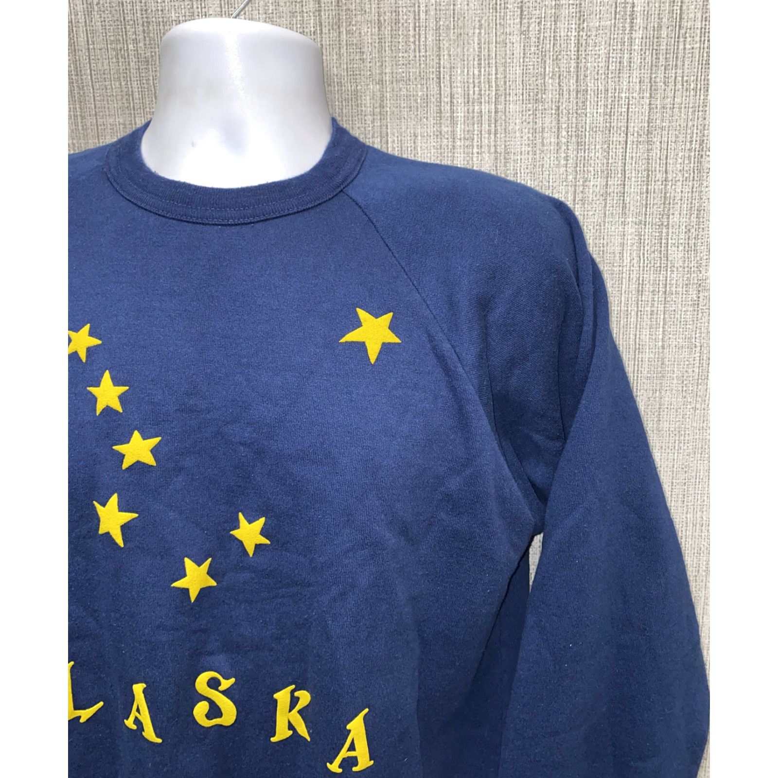 Vintage Alore Sweatshirt Mens Blue USA Made Cotton Blend Alaska Pullover Size L Size US L / EU 52-54 / 3 - 2 Thumbnail