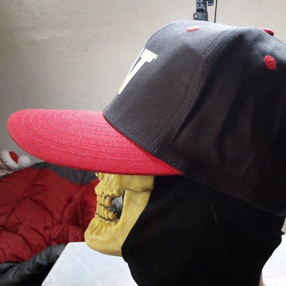 Vintage Vintage CAT Caterpillar Two Tone Snap Back Hat Cap Size ONE SIZE - 2 Thumbnail