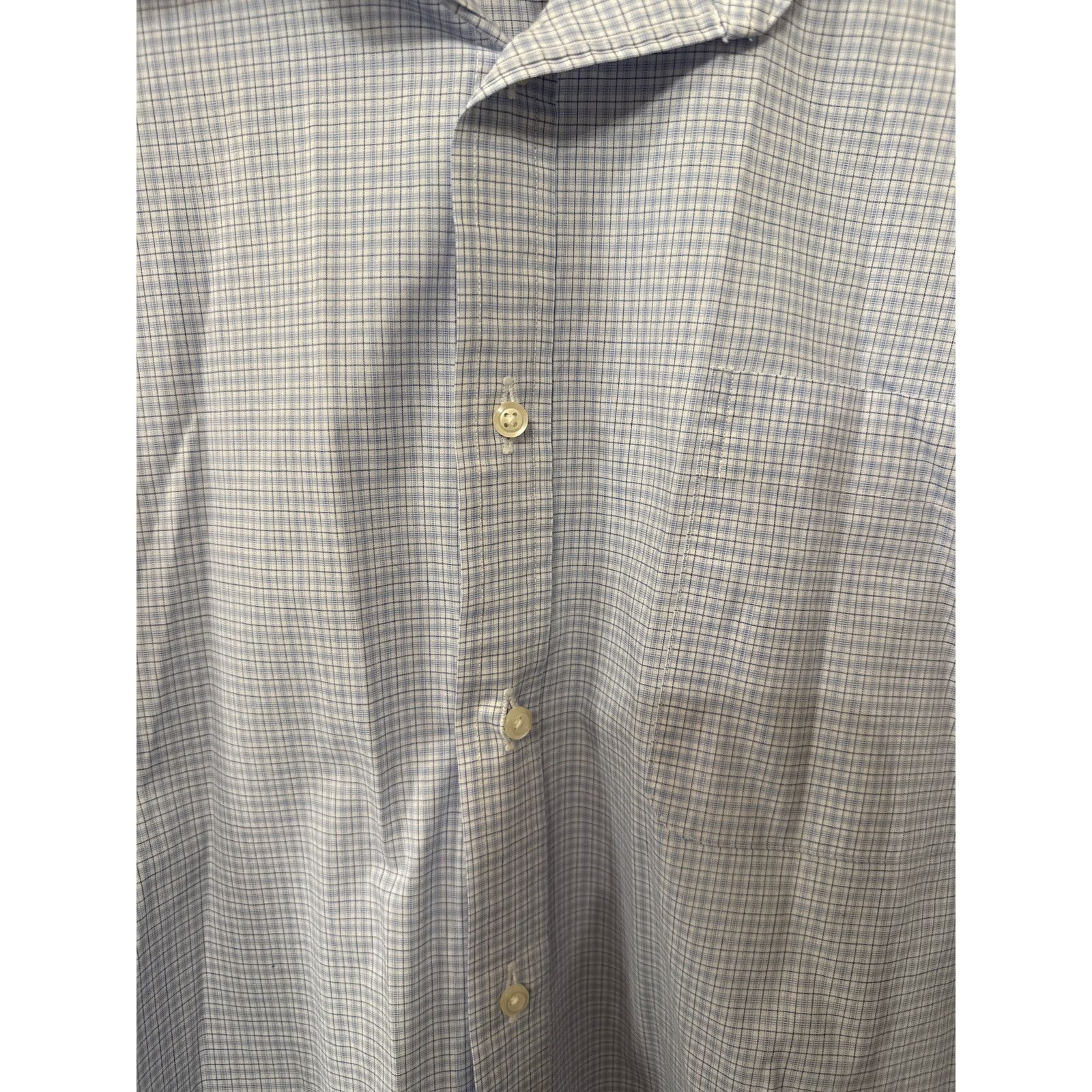 Jos. A. Bank Jos A Bank Stretch NonIron Tailored Button Down,17 1/2-33 Size US M / EU 48-50 / 2 - 4 Thumbnail