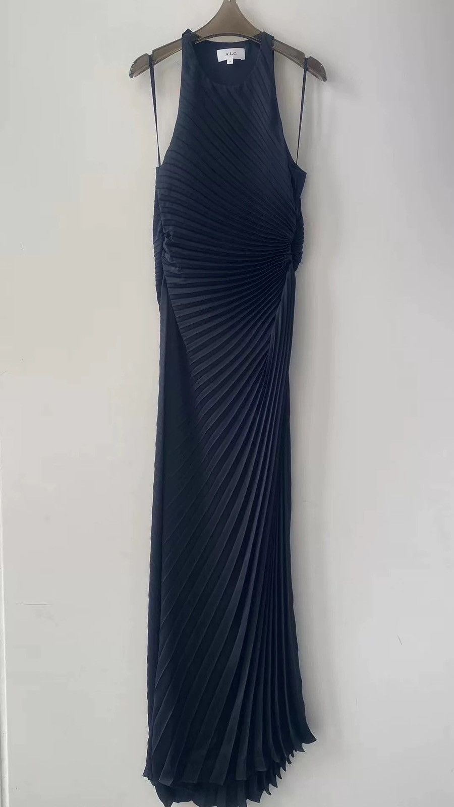 A.L.C. A.L.C Neckline Asymmetrically Draped Midi Dress Size S / US 4 / IT 40 - 5 Thumbnail