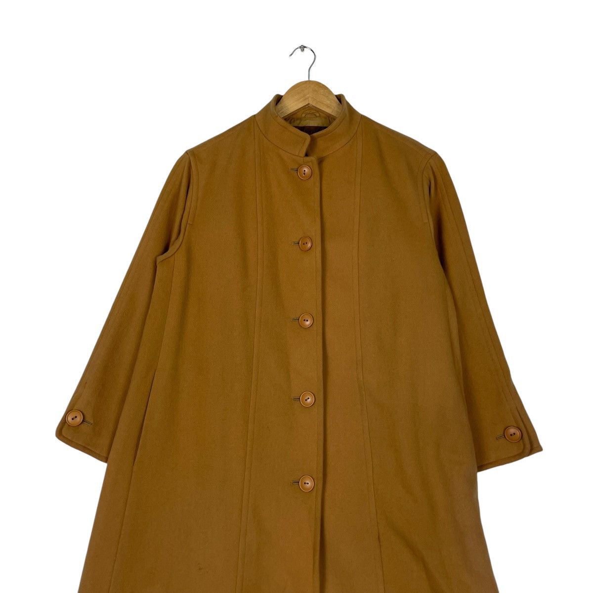 Vintage × Yves Saint Laurent 💥YVES SAINT LAURENT RICH BROWN LONG COAT Size US M / EU 48-50 / 2 - 4 Thumbnail