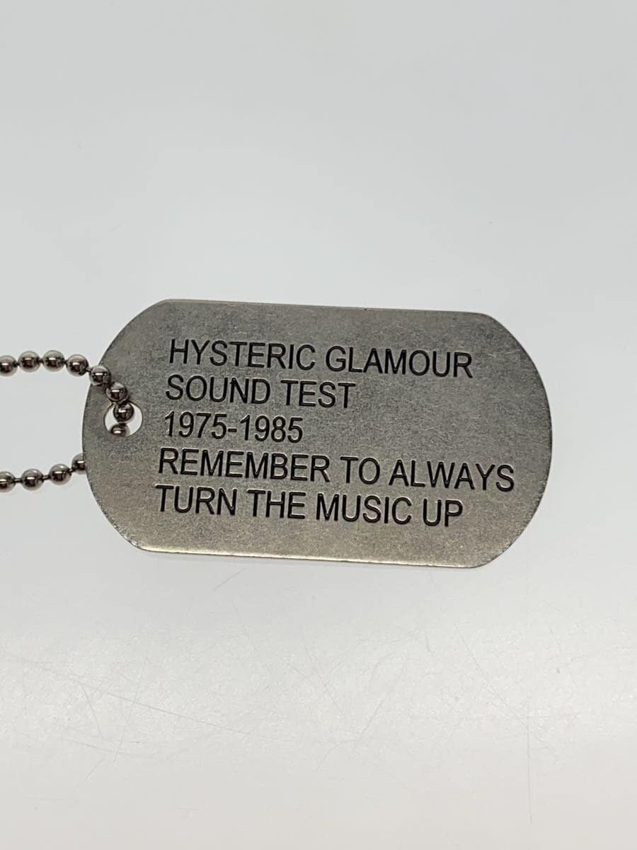 Hysteric Glamour Dog Tag Necklace Size ONE SIZE - 4 Thumbnail