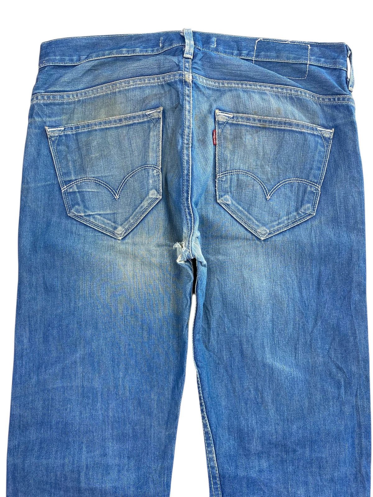 Levi's Levi’s Blue Wash Style Loose Jeans Size US 34 / EU 50 - 4 Thumbnail