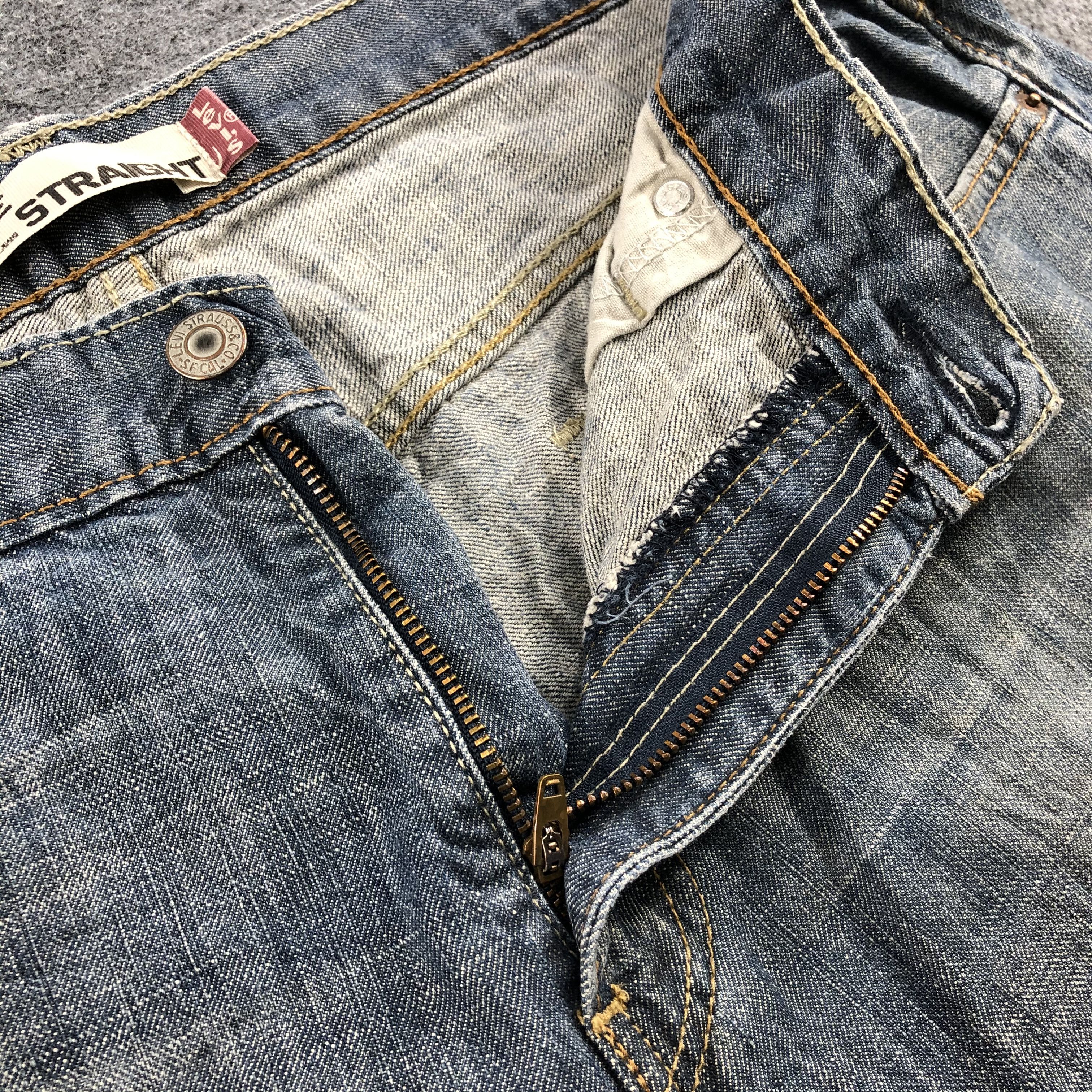 Levi's × Vintage Vintage Mud Wash Levis 569 Jeans-JM1329 Size US 35 - 7 Thumbnail