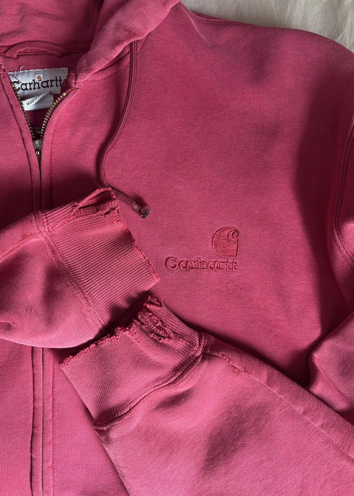 Carhartt Vintae Carhart Zip-up hoodie Size US M / EU 48-50 / 2 - 2 Thumbnail