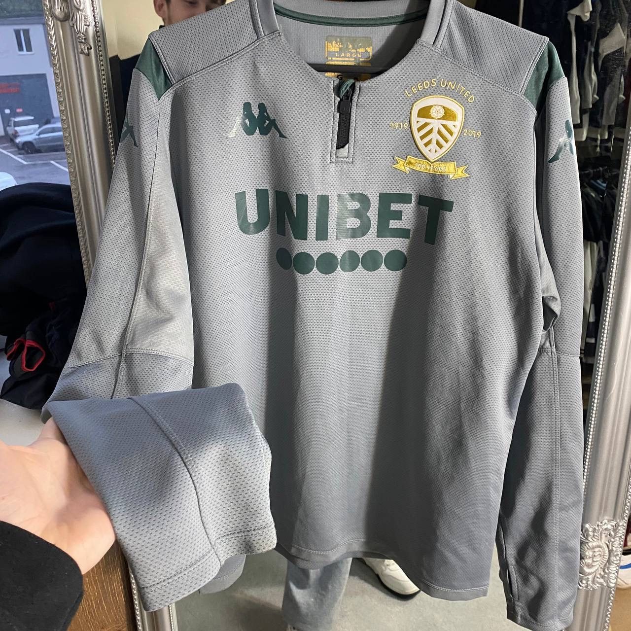 Kappa Vintage 1/3 zip up Leeds United Size US M / EU 48-50 / 2 - 3 Thumbnail