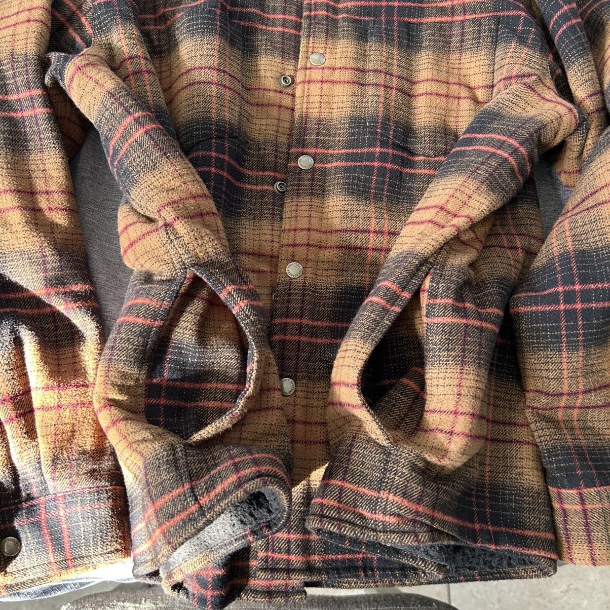 Supreme Supreme snap flannel shirt jacket Size US L / EU 52-54 / 3 - 7 Thumbnail