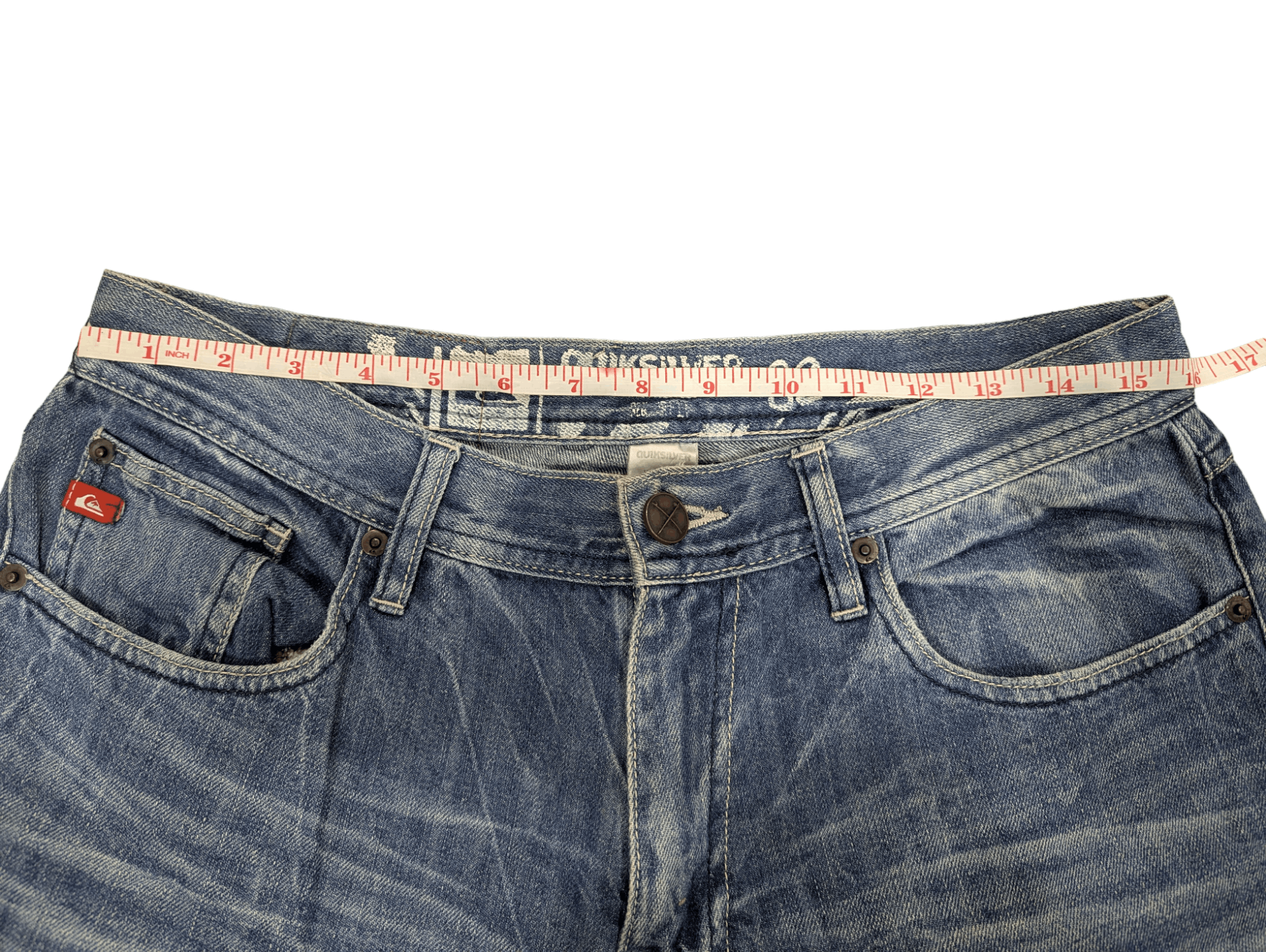 Quiksilver DISTRESSED QUIKSILVER JEANS DENIM Size US 32 / EU 48 - 7 Thumbnail