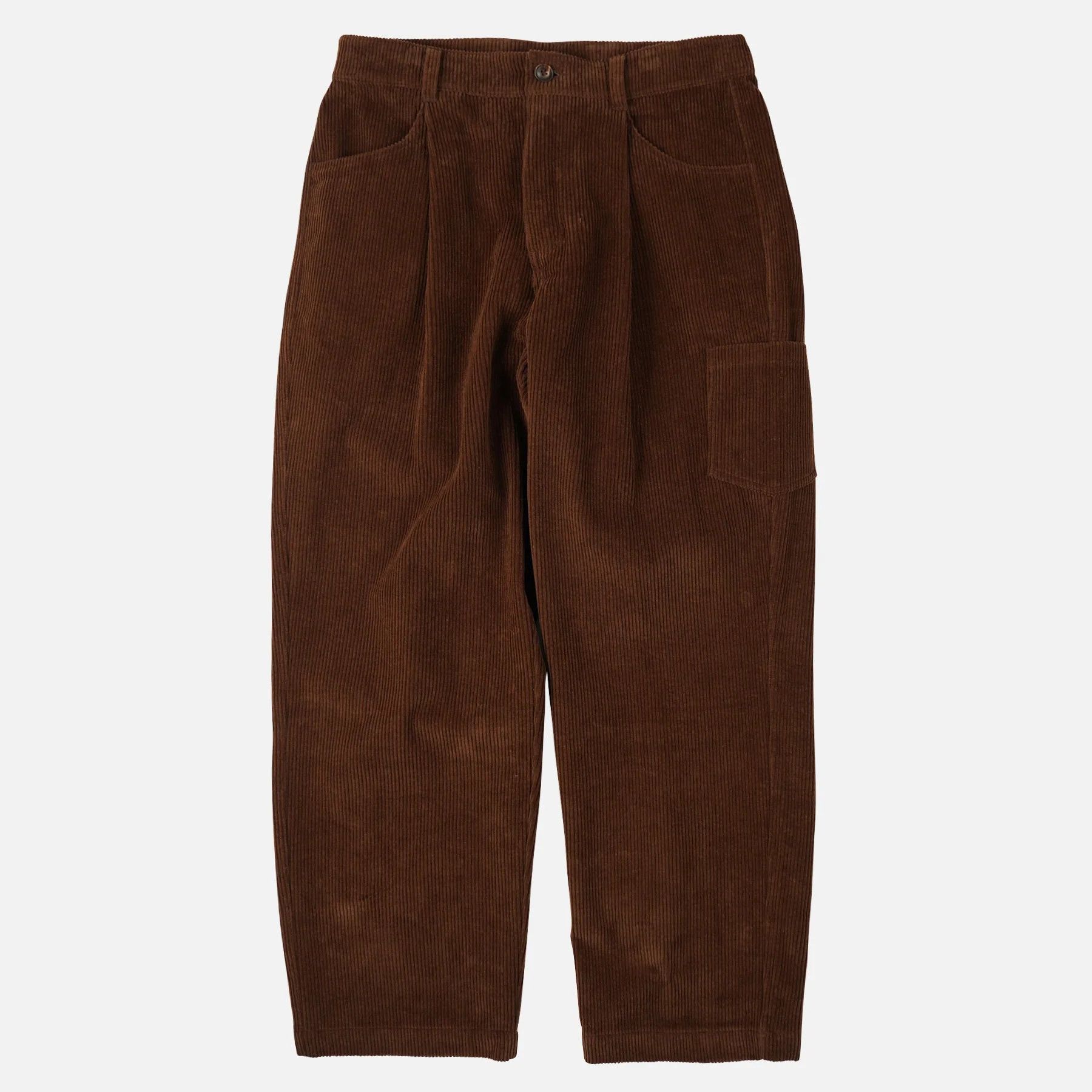FrizmWORKS Corduroy wide one tuck pants Size US 31 - 1 Thumbnail
