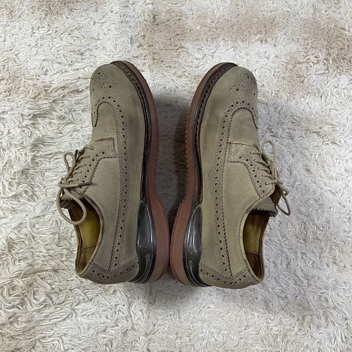 Visvim VISVIM PATRICIAN WT FOLK WINGTIP SUEDE SHOES Size US 10.5 / EU 43-44 - 7 Thumbnail