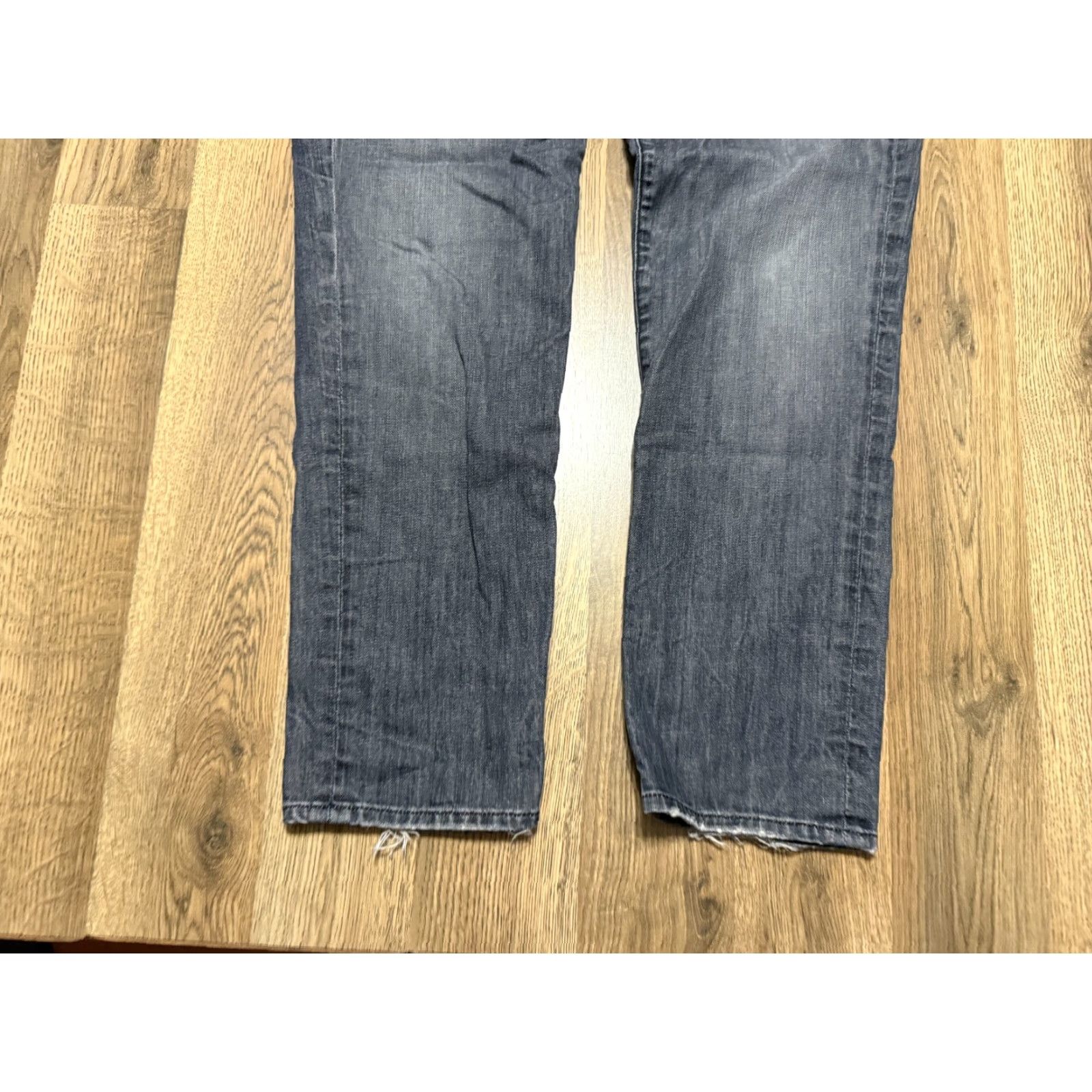 7 For All Mankind 7 For All Mankind Jeans Women's 35 Black Denim Josefina Pockets 5-Pocket Straight Inseam 29 Vintage? No Size 24" / US 00 / IT 34 - 3 Thumbnail