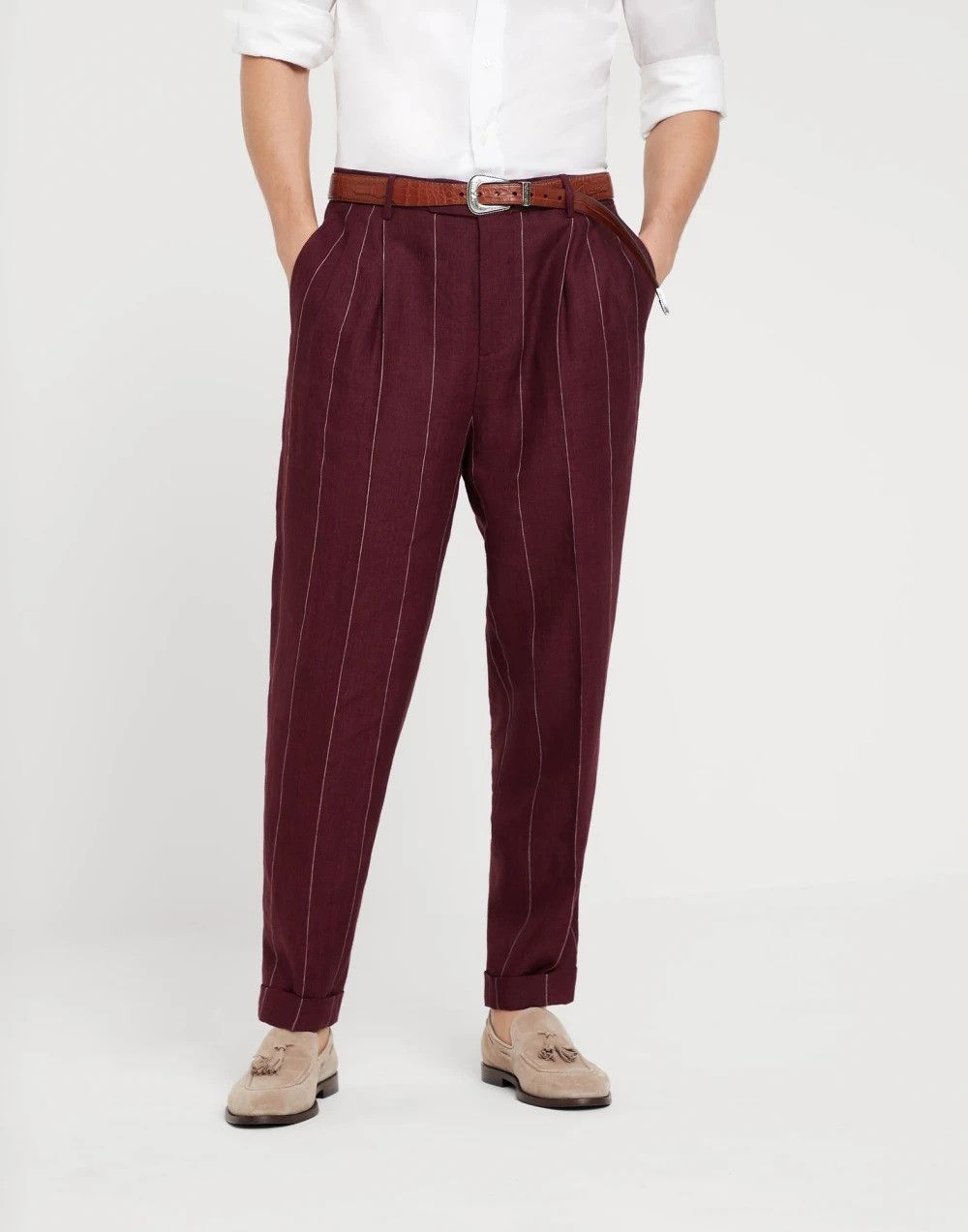 o1la1rc1a0425 Pants in Red