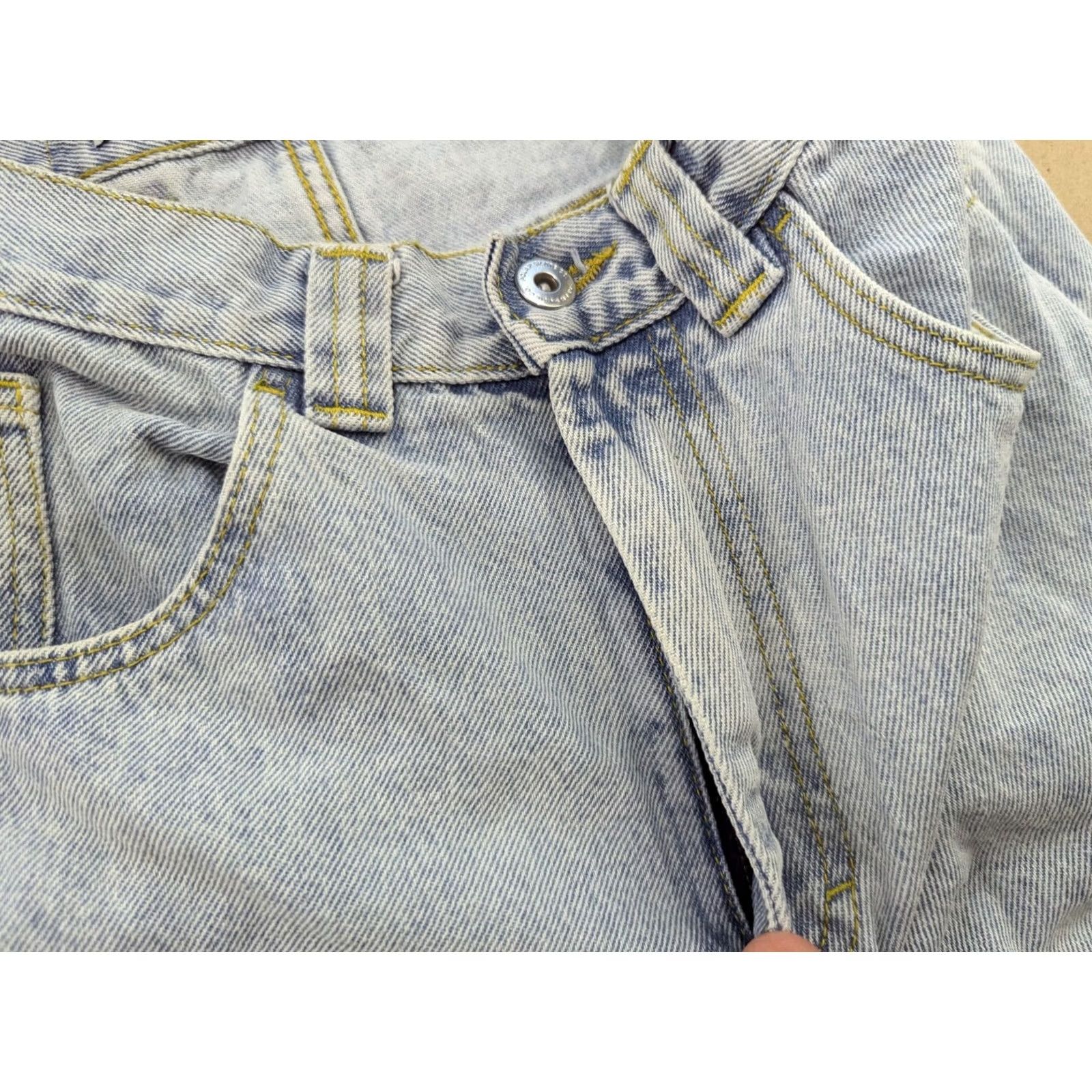 Vintage Polar Skate Co Jeans W30 L25.5 Light Wash Blue Denim Skater Straight Unisex Adults Denim 93 Jeans Size US 30 / EU 46 - 5 Thumbnail