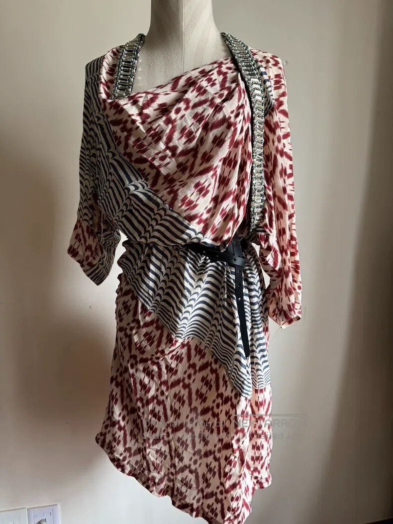 Dries Van Noten Dries Van Noten Runway-Exclusive Silk Dress Size S / US 4 / IT 40 - 1 Thumbnail