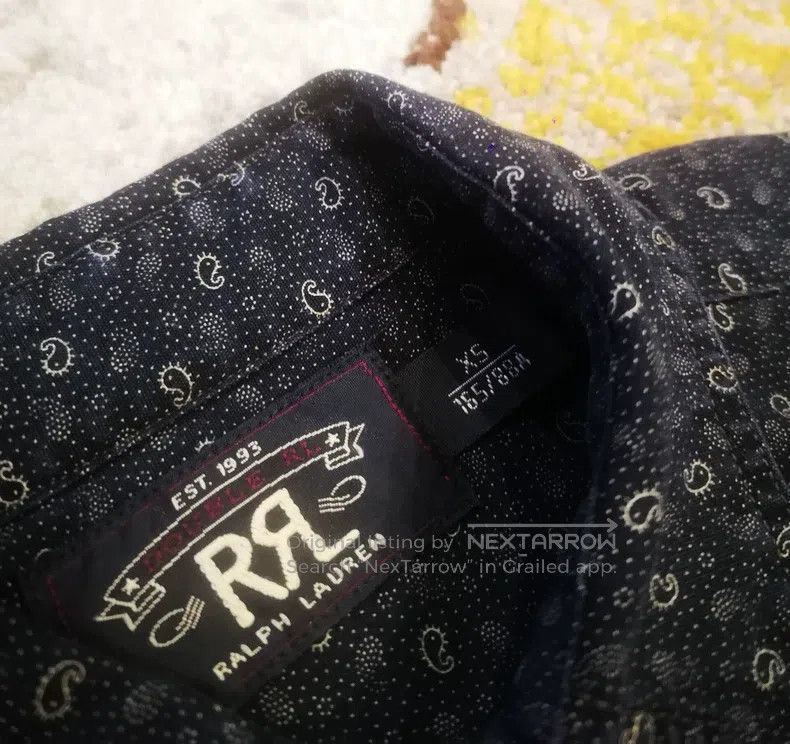 RRL Ralph Lauren RRL Ralph Lauren Cashew flower shirt Size US XS / EU 42 / 0 - 4 Thumbnail