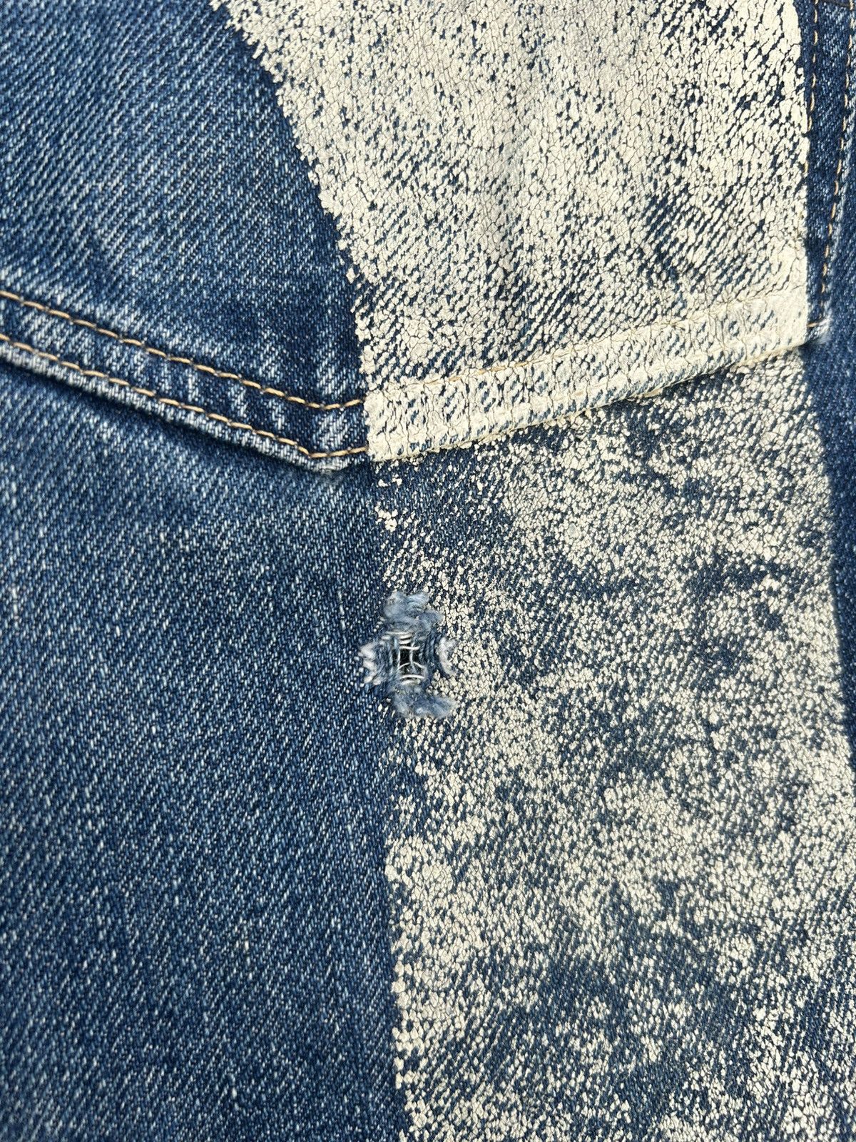 Evisu Vintage Evisu Daicock Selvedge Distressed Denim Jeans Size US 39 - 14 Thumbnail