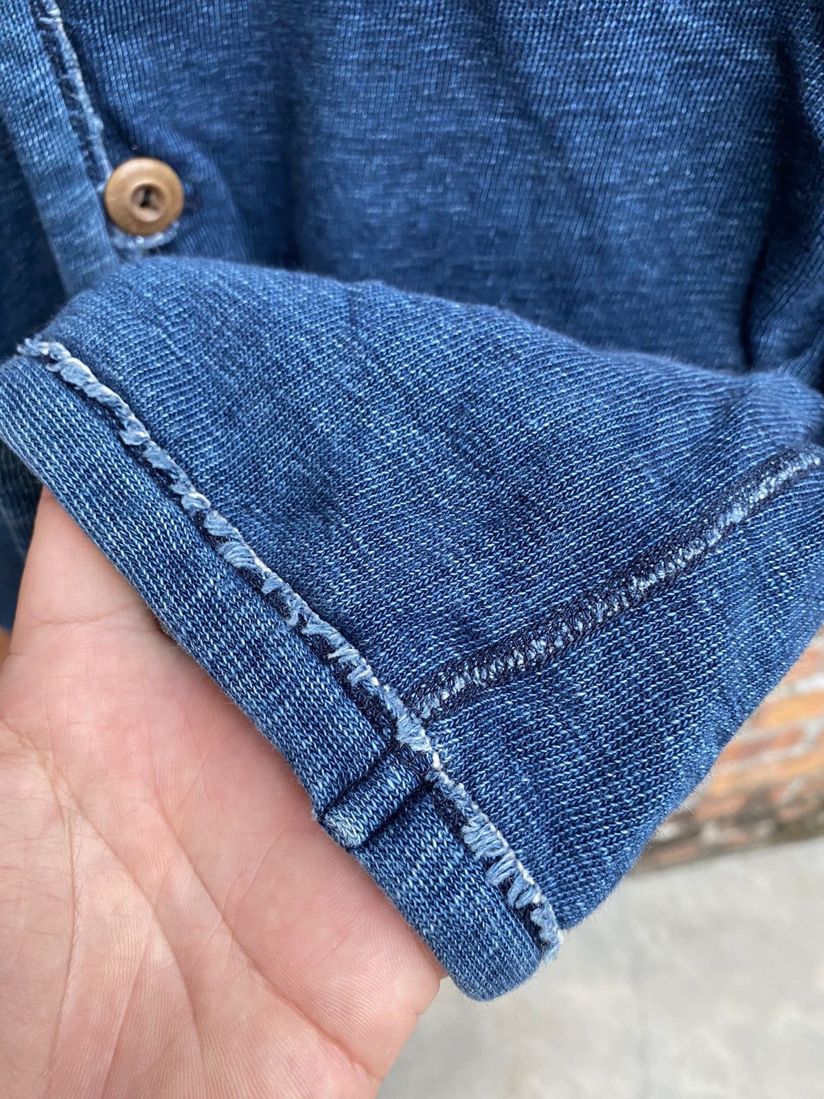 45rpm 1990s Indigo hoodie Size US S / EU 44-46 / 1 - 8 Thumbnail