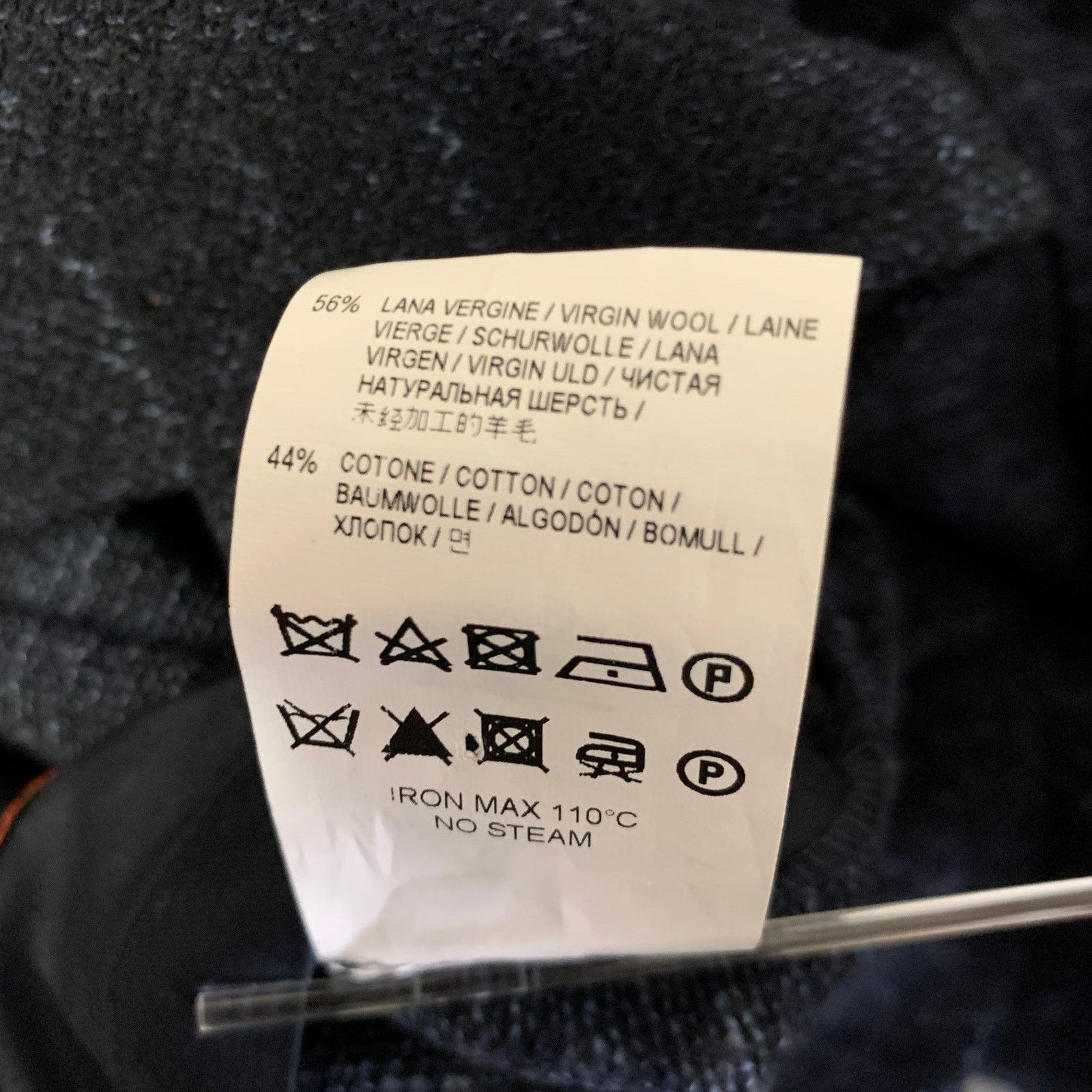Barena BARENA Size 44 Navy Knit Wool Cotton Sport Coat Size 44R - 7 Thumbnail